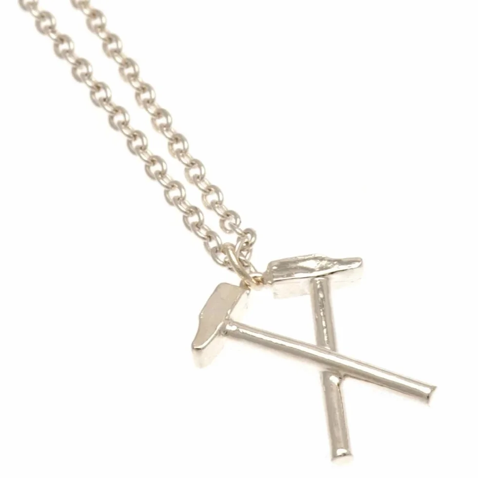 West Ham United FC Silver Plated Pendant & Chain HM