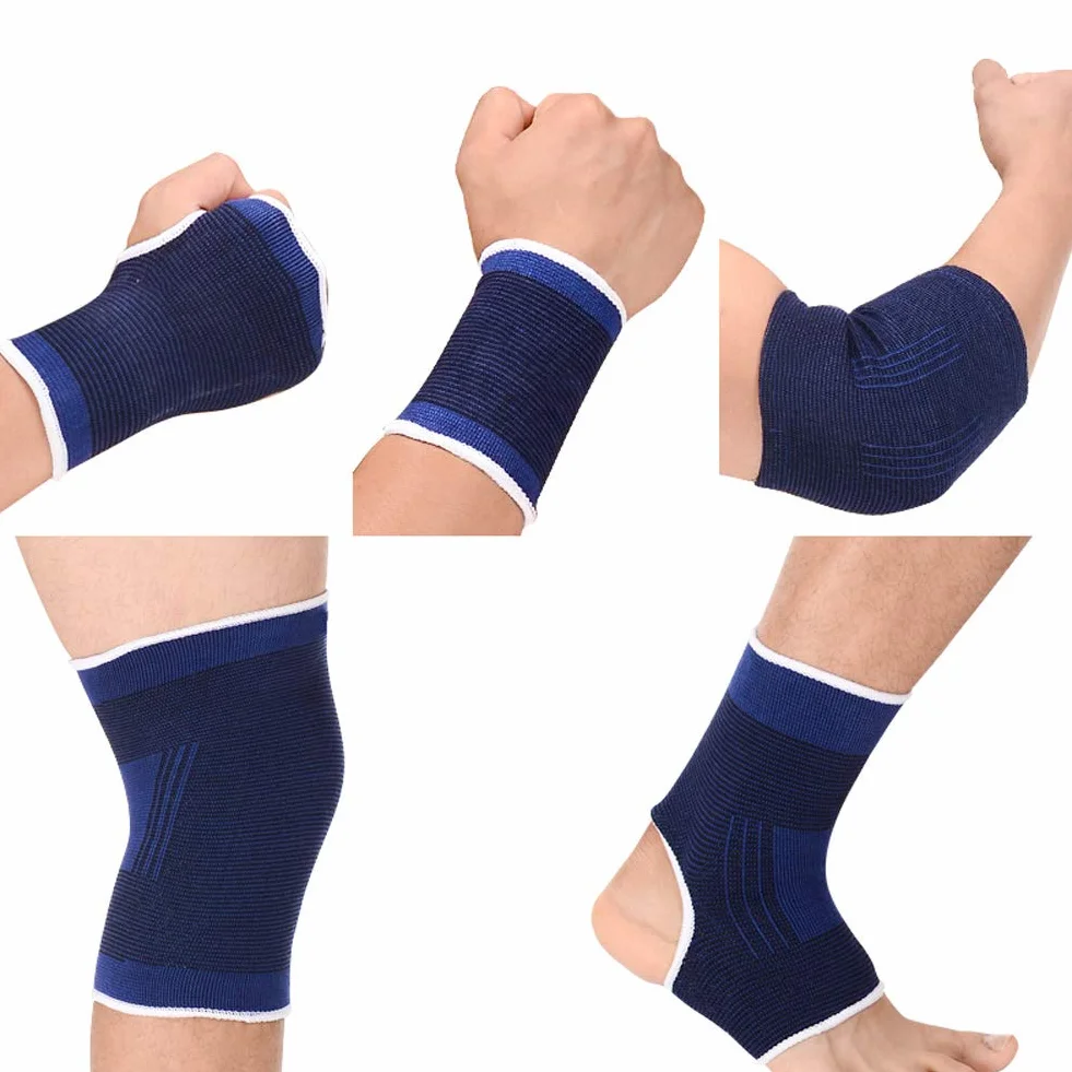 Genouillères pour poignet et cheville 1 paire Protection sport fitness course basket-ball volley-ball tennis