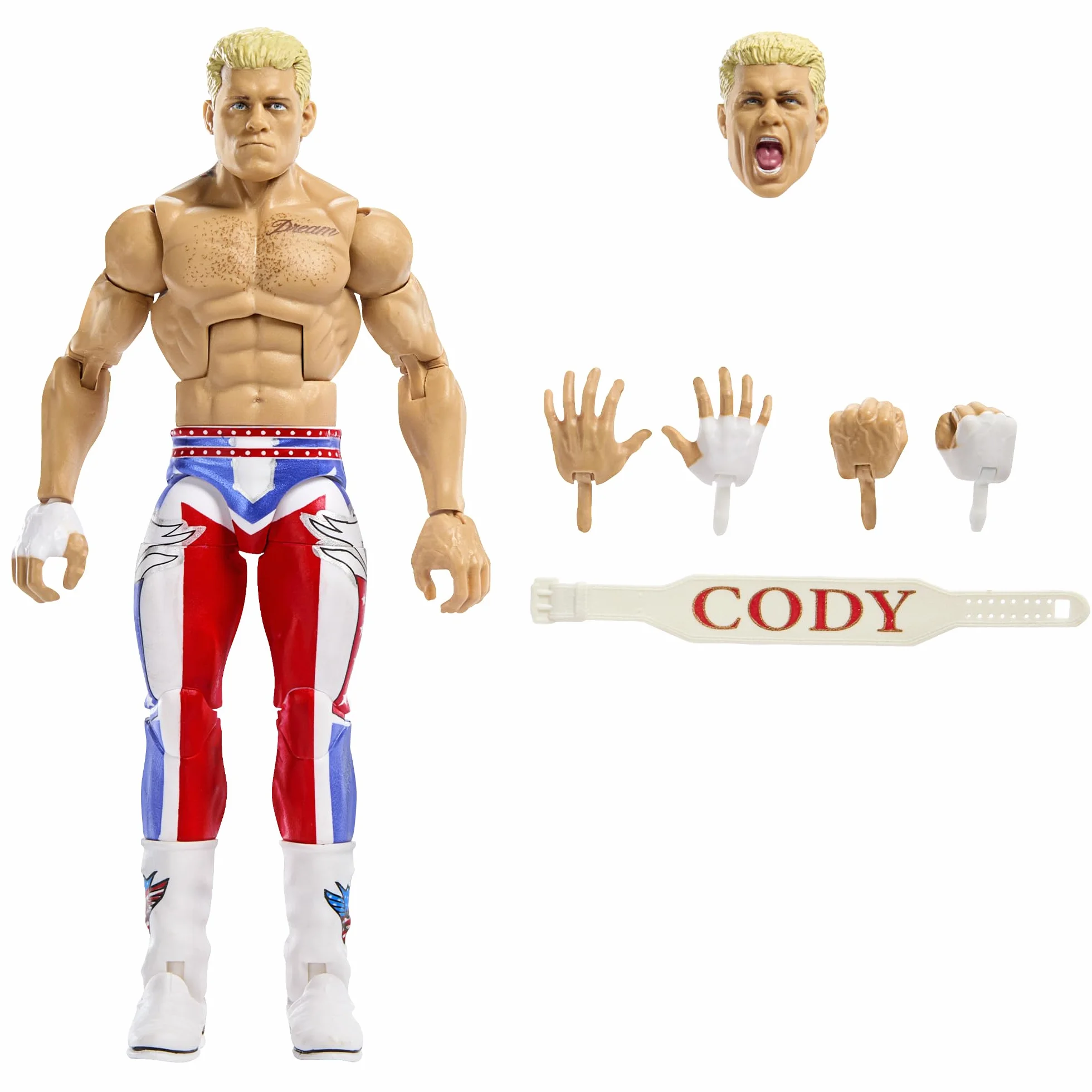 WWE Cody Rhodes Elite 2025 Vague 4