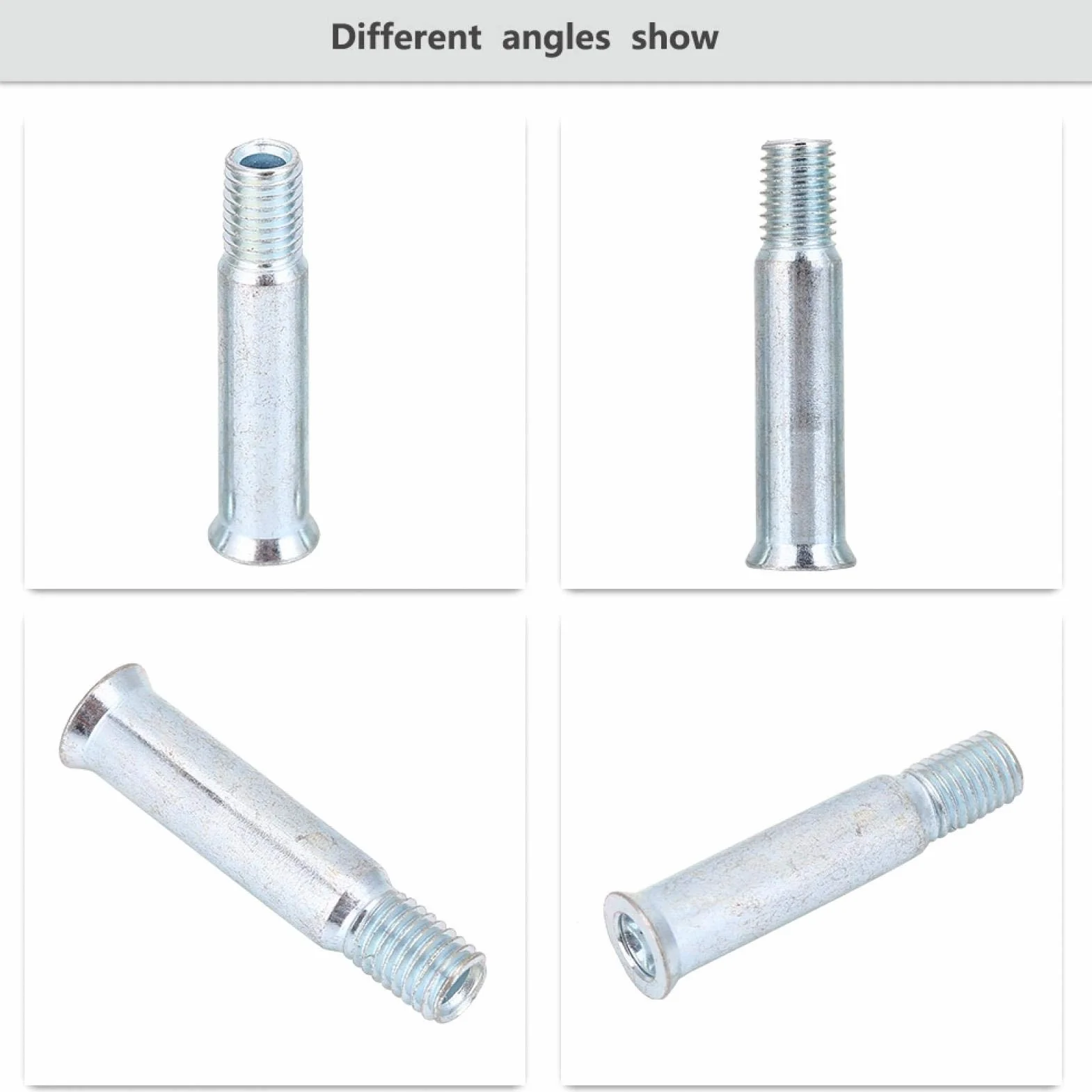 Essieux de Patin Acier 15 pièces 8mm Roue de Remplacement Patinage en Ligne