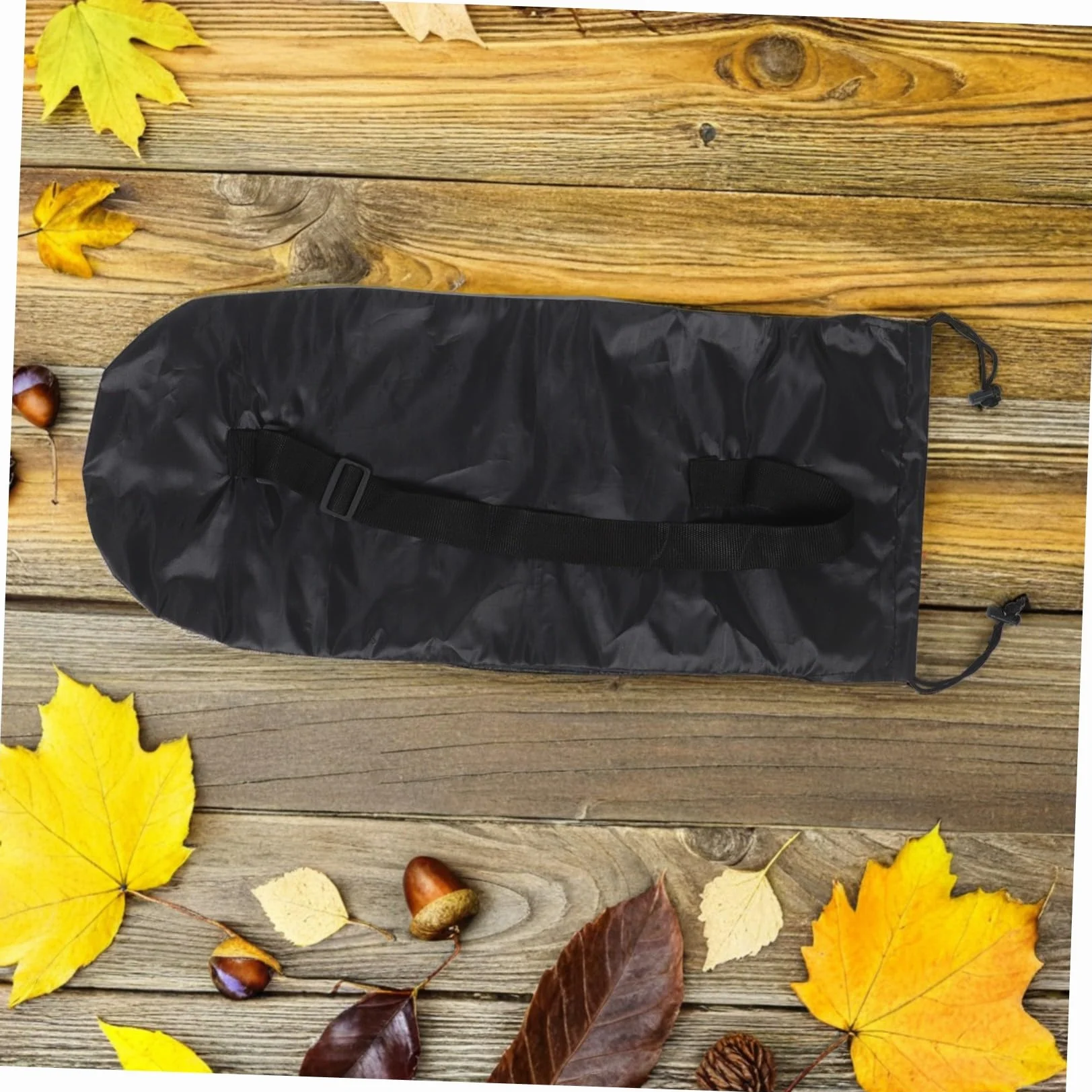 BESTonZON 2 Pièces Housse Étanche Sacoche Transport Longboard Organisateur Équipement Skateboard Hommes Noir