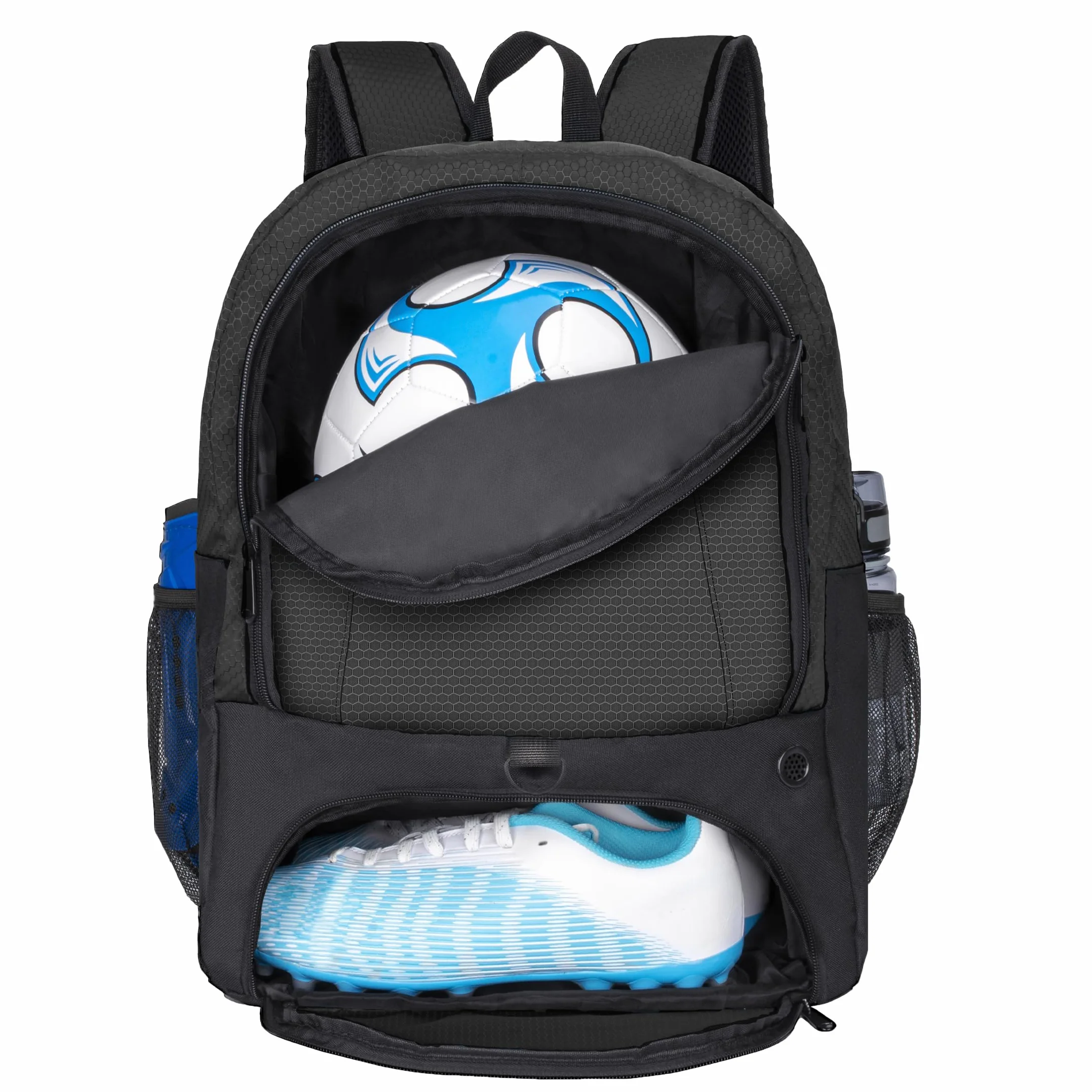 Sac à Dos de Sport Ballon Compartiment Crampons Ordinateur