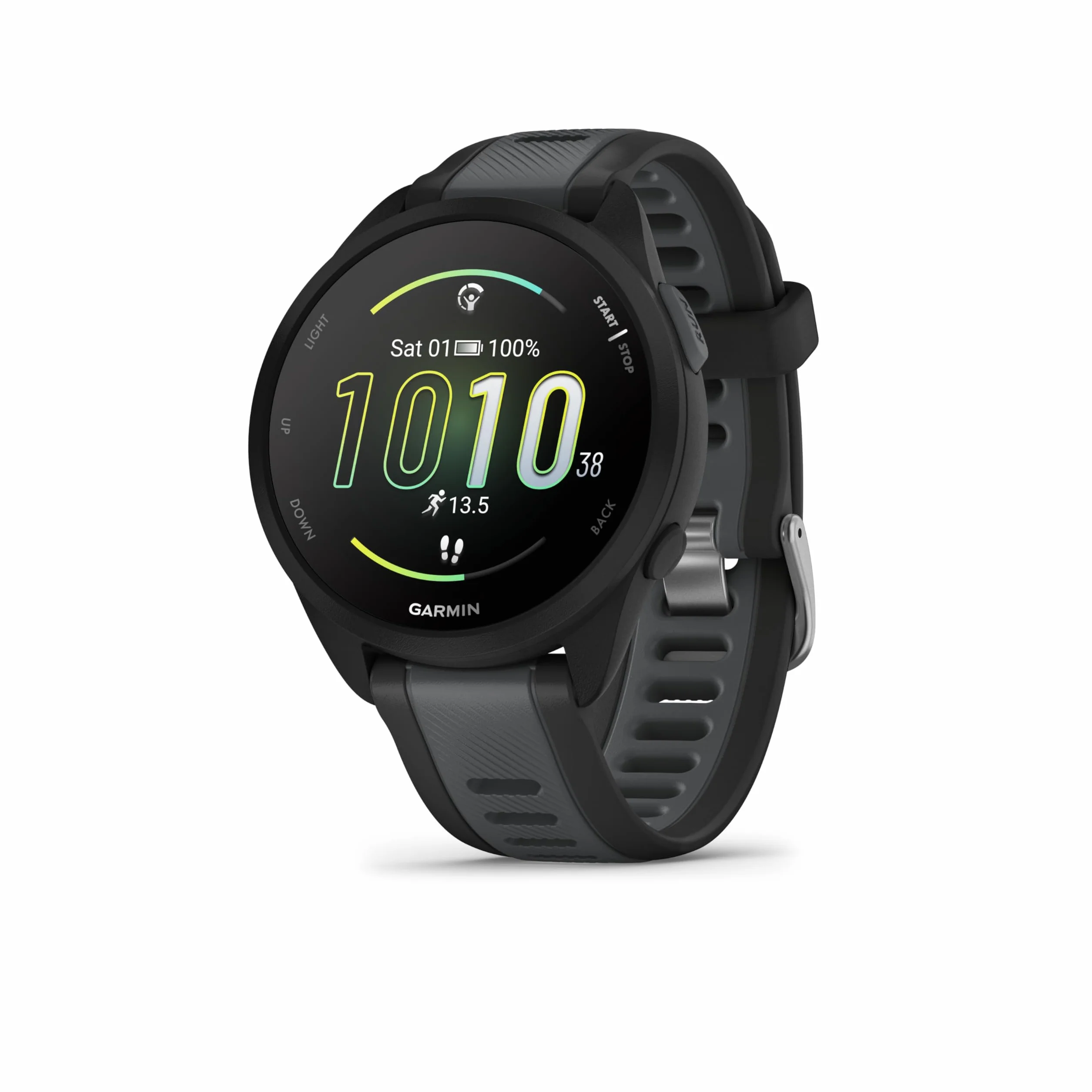 Garmin Forerunner 165 Music Montre GPS Running Écran AMOLED Noir Gris 43 mm