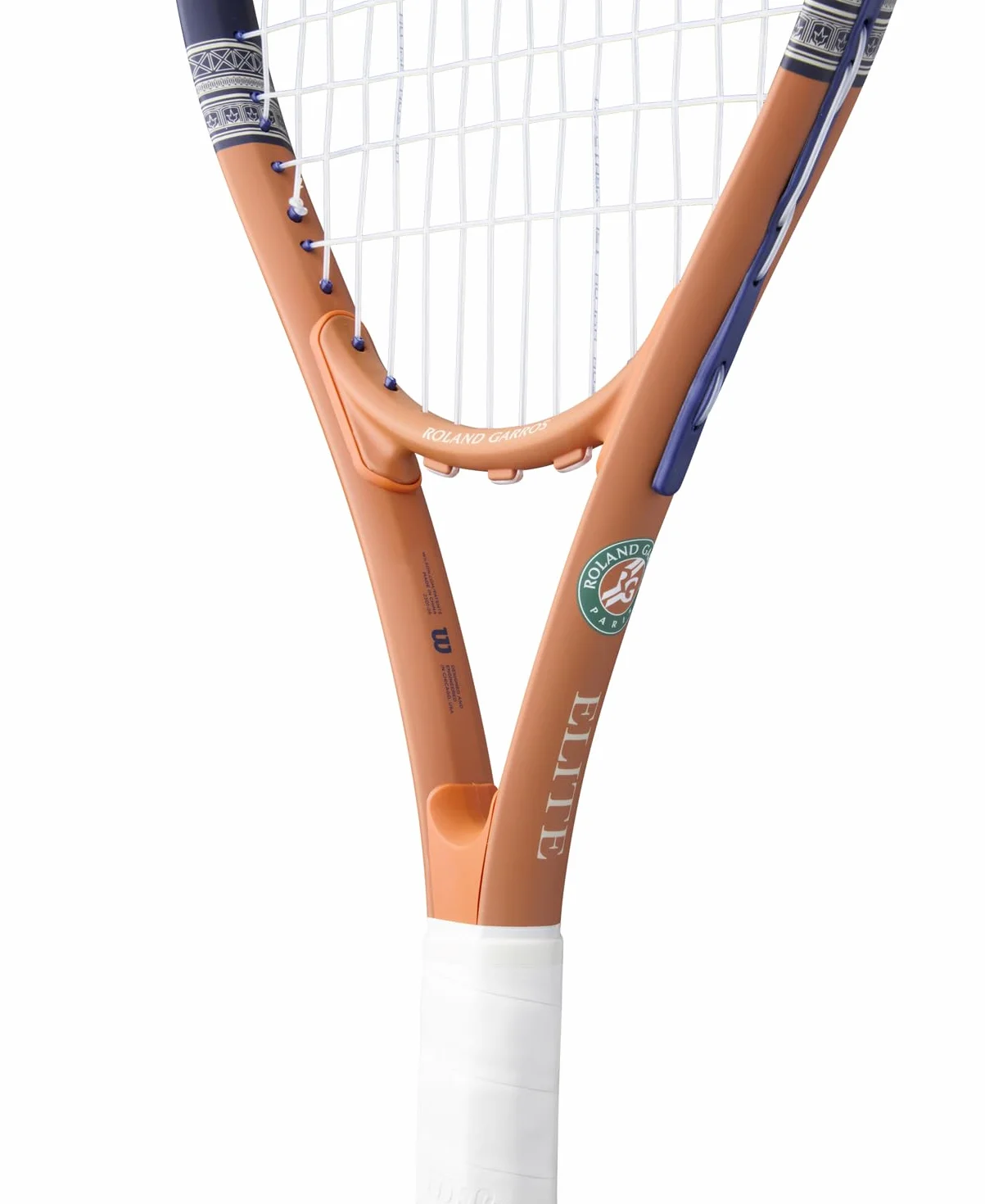 Wilson Raquette de Tennis Roland-Garros 2026 Elite Marine/Orange Grip 1