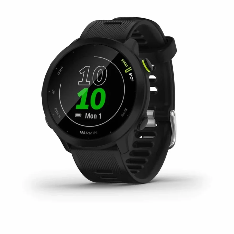 Garmin Forerunner 55 Montre GPS Running avec Cardio au Poignet Noir 42 mm