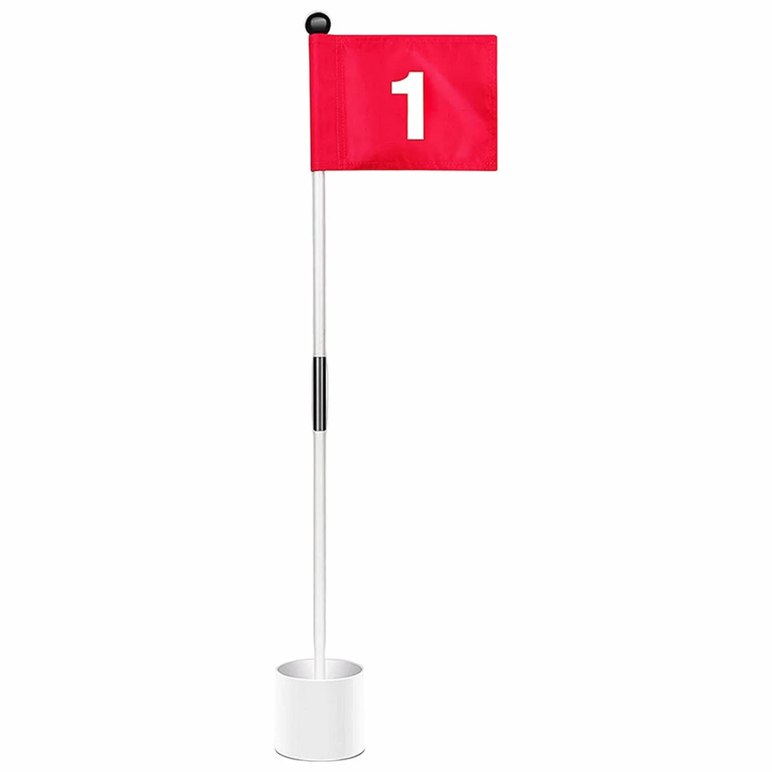 Trous Golf Drapeaux Goupille Double Face pour Cour Accessoires Golfeur Pratique Jardin Cadeau Amateurs