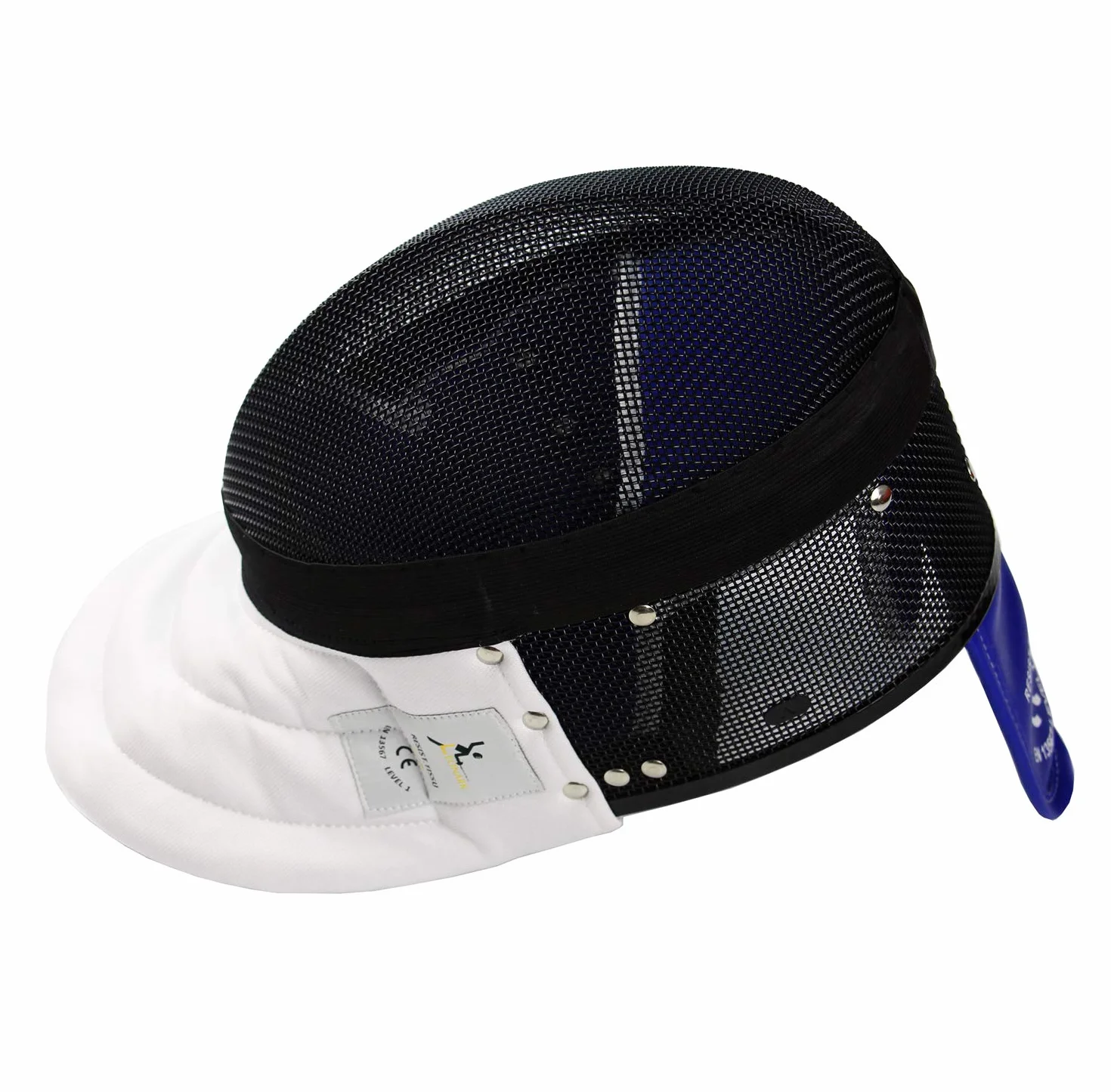 Masque d'escrime LEONARK Noir 350NW avec Doublure Intérieure Amovible Certifié CE Hema Helmet