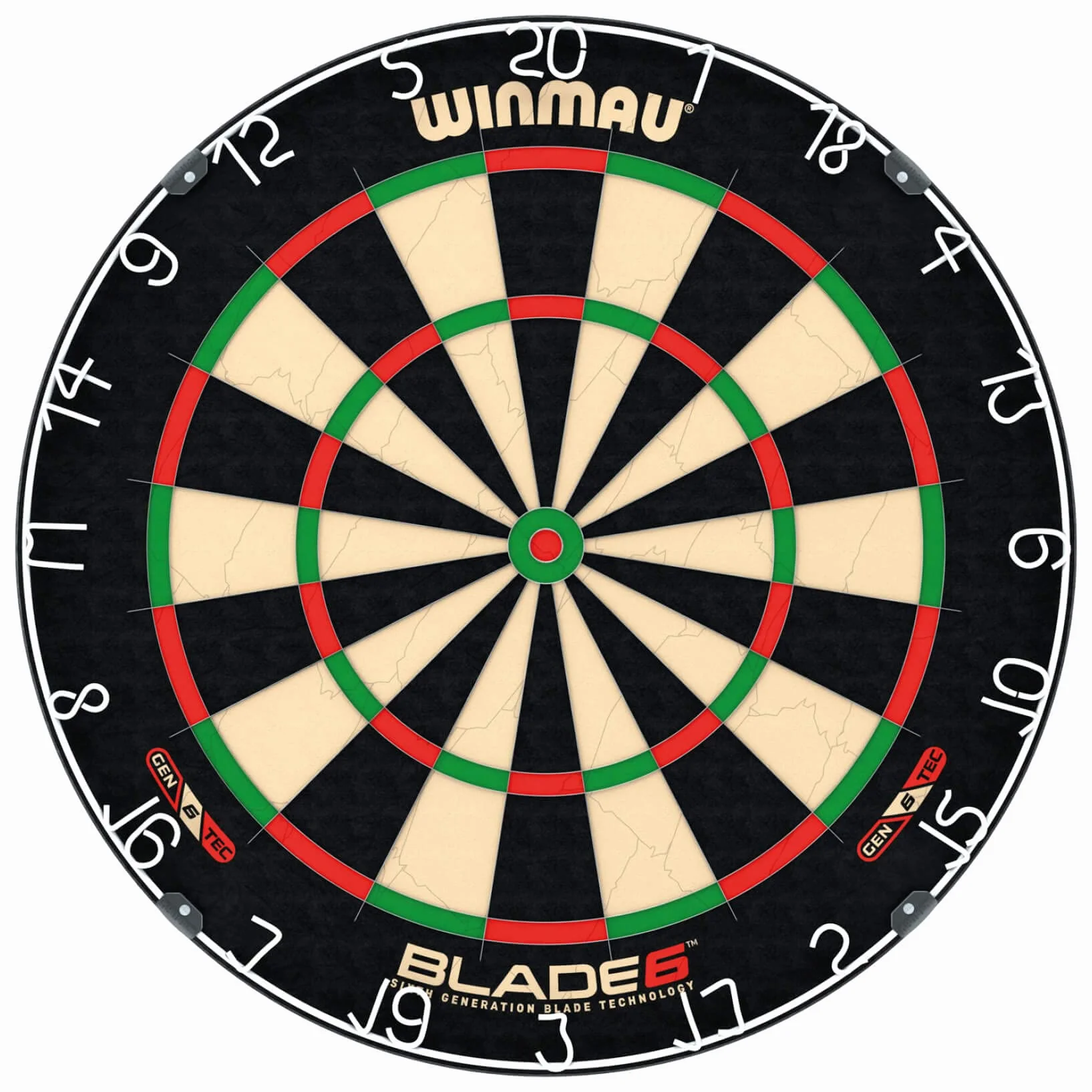 WINMAU Blade 6 360 Cible de fléchettes steeldart Professionnelle homologuée Tournoi PDC
