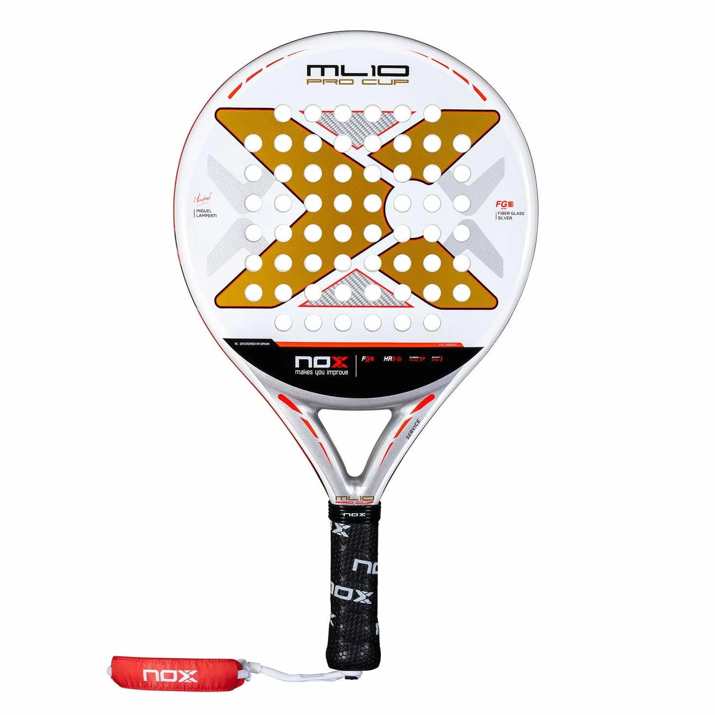 NOX ML10 Pro Cup Padel Racket COORP by Miguel LAMPERTI