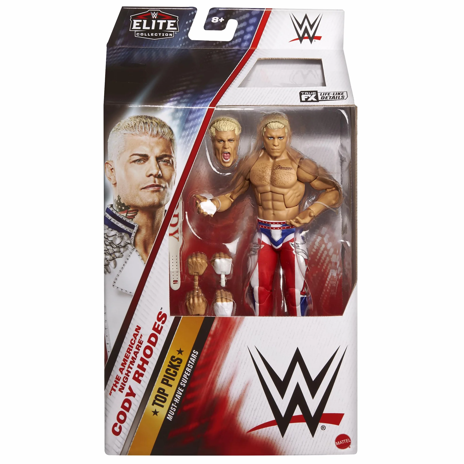 WWE Cody Rhodes Elite 2025 Vague 4