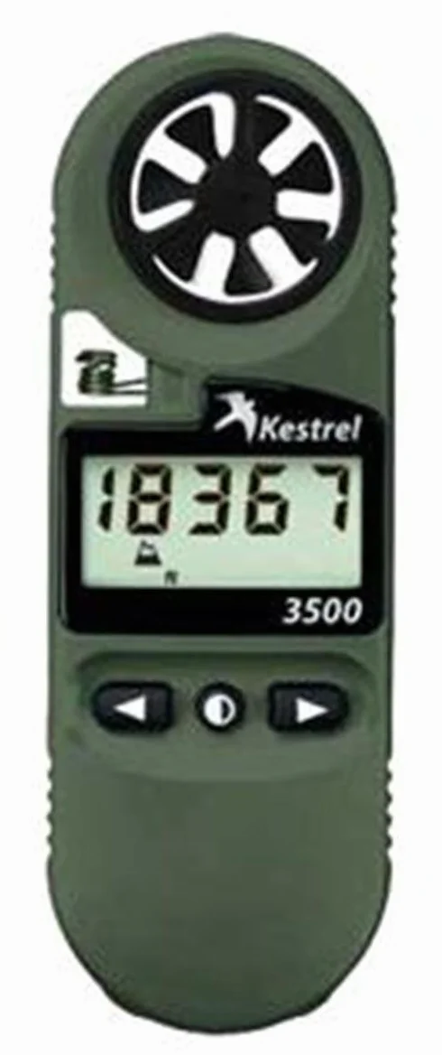 Kestrel 3500 NV Anémomètre de Poche Vert Olive Drab