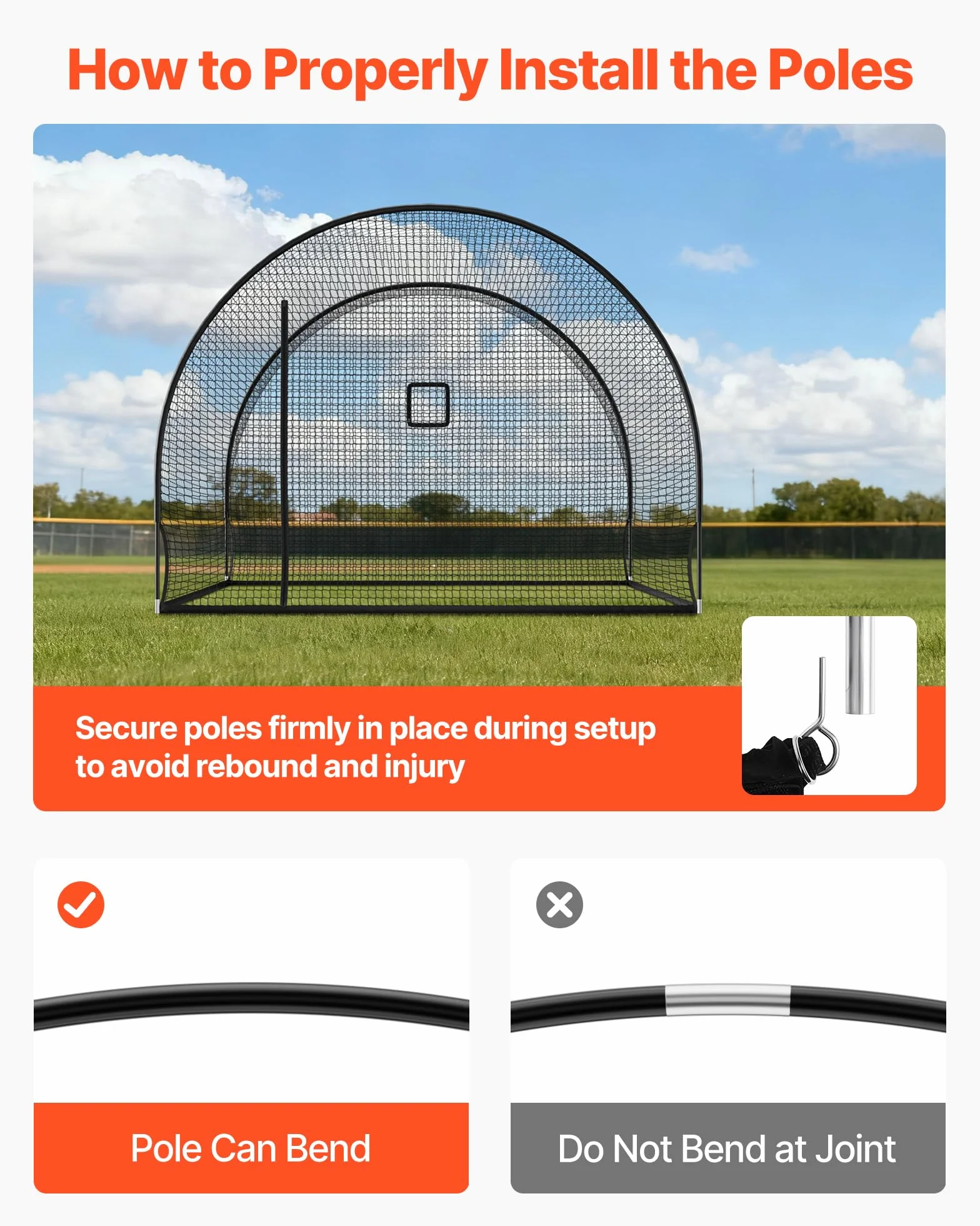 VEVOR Cage de Frappeur