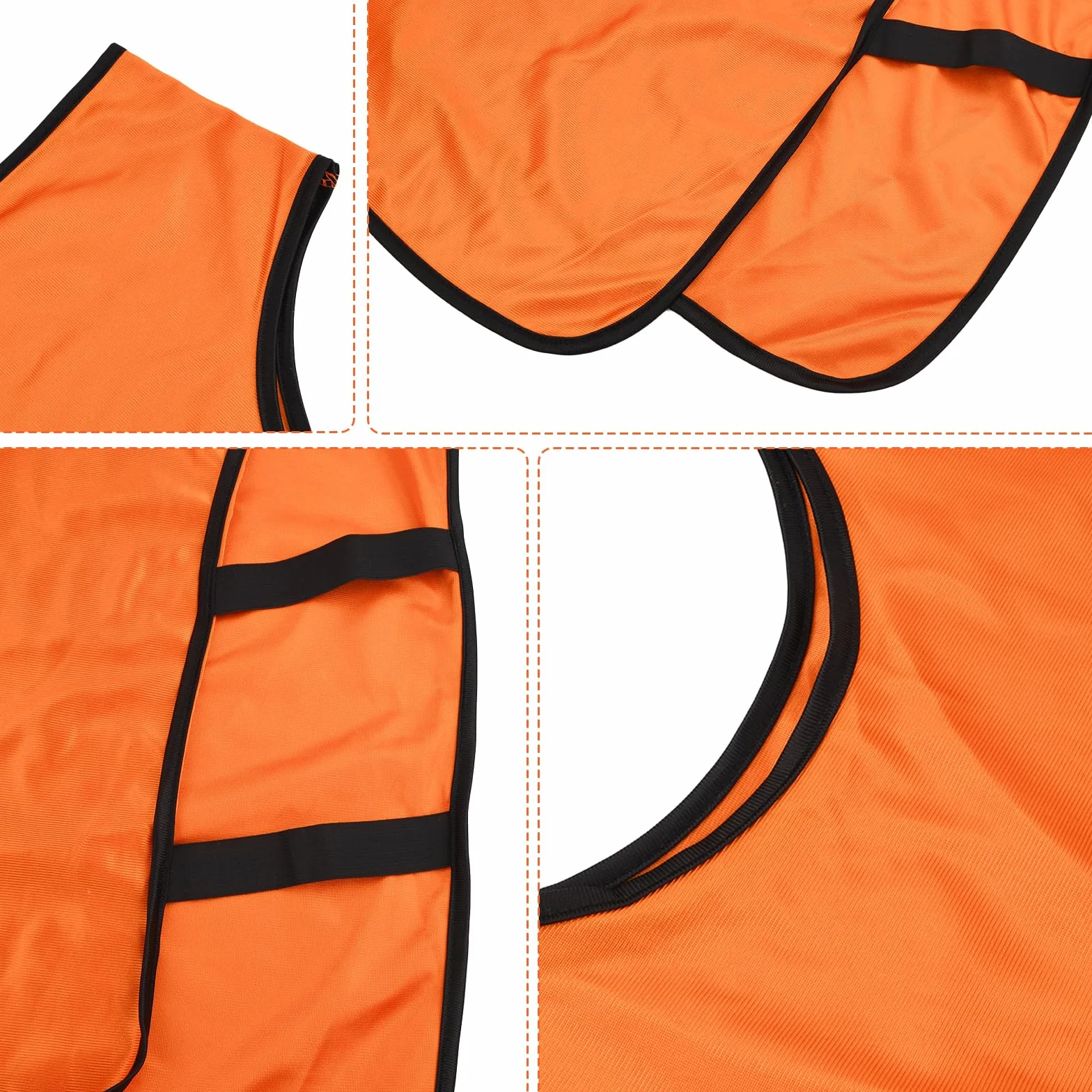 Chasuble Football Adulte Homme Femme Entraînement Gilet Maillots XL 6 Pack