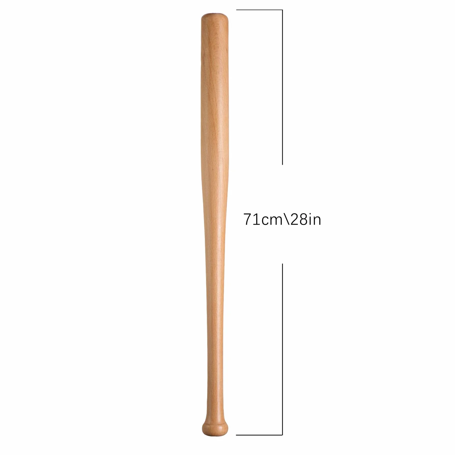 BigTree Batte de baseball en bois 86,4 cm 81,2 cm 76,2 cm 71,1 cm antidérapante