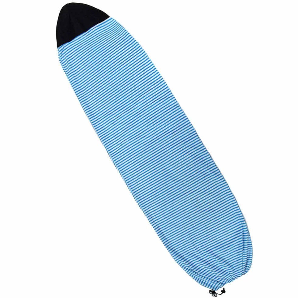 Shumo Housse de Protection pour Surfboard à Rayures Bleues et Blanches