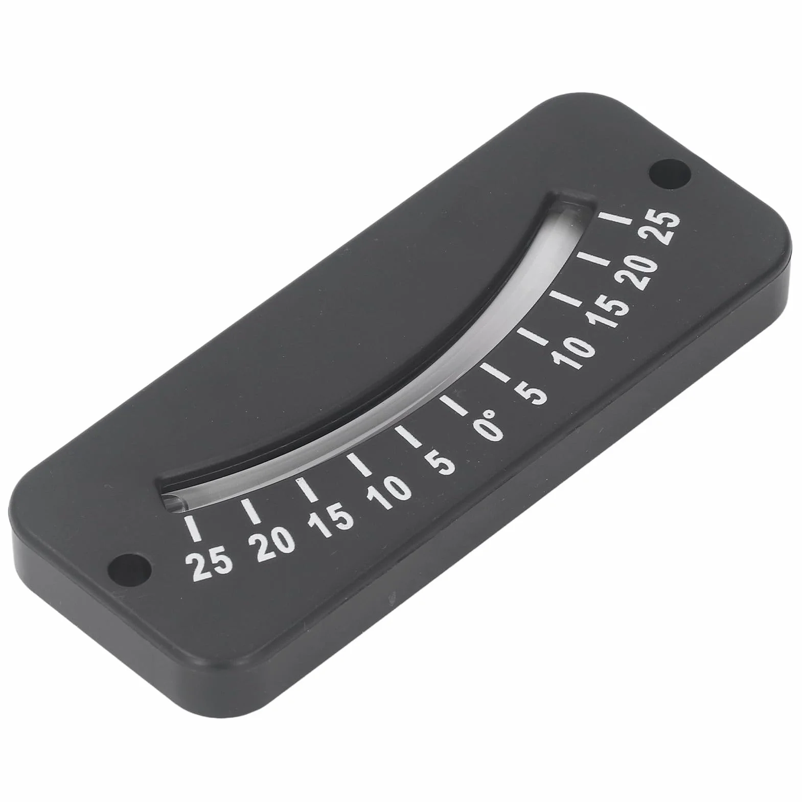 Inclinomètre de Guidon 25° Mini Inclinomètre d'Angle ABS pour Moto