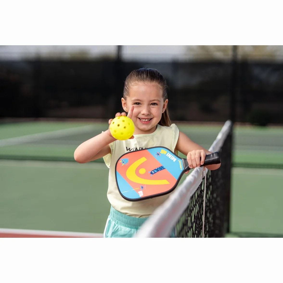 Head MiniMe 2024 Pickleball Paddle pour Adolescent, Bleu/Rouge
