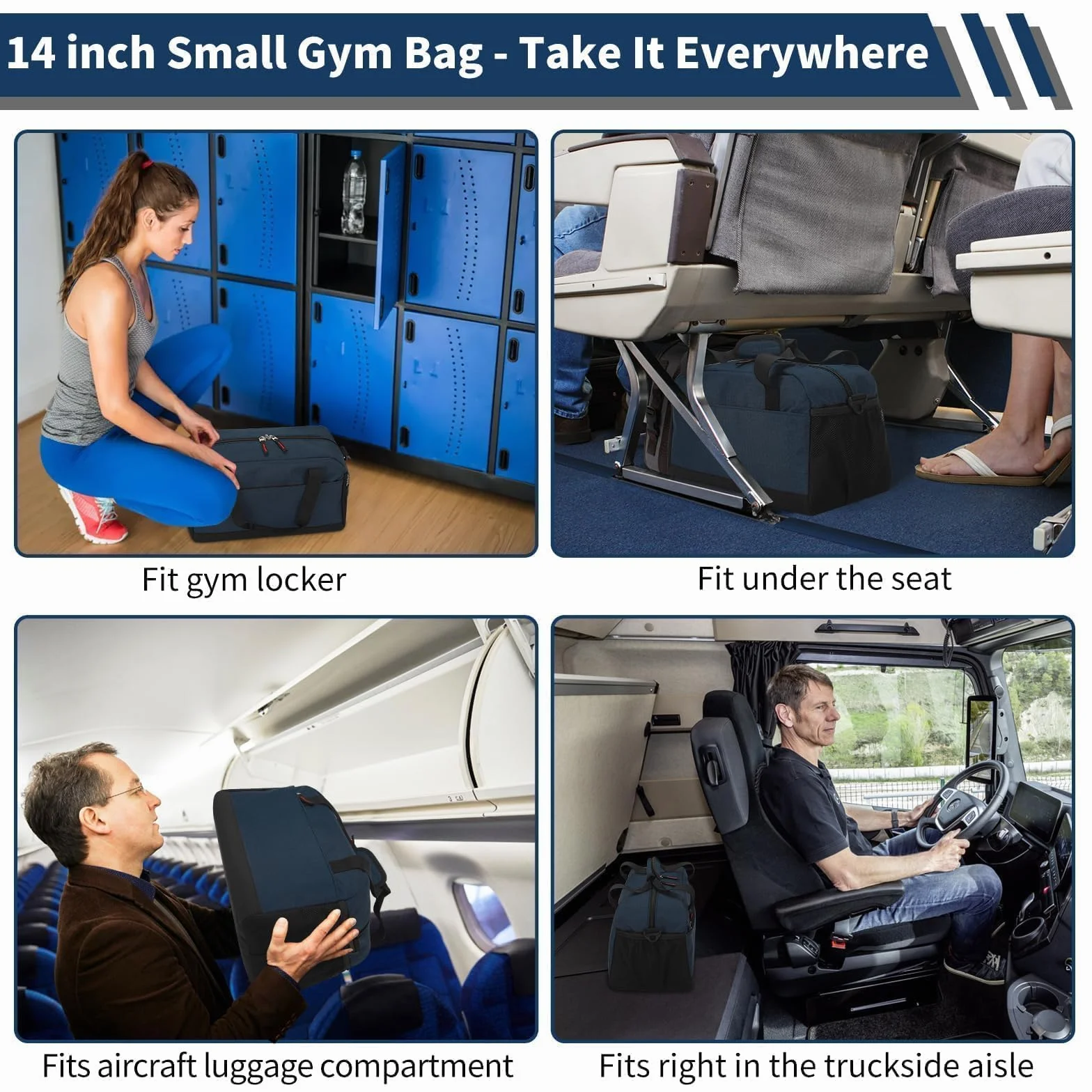 Petit Sac de Sport avec Poche Humide