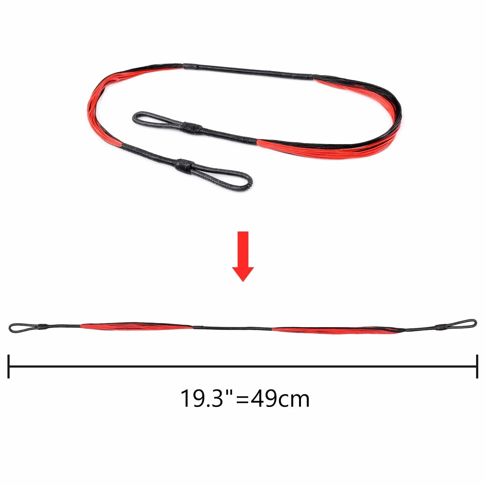 Corde de Rechange 1 pièce pour système Adder Cobra et arbalète R9