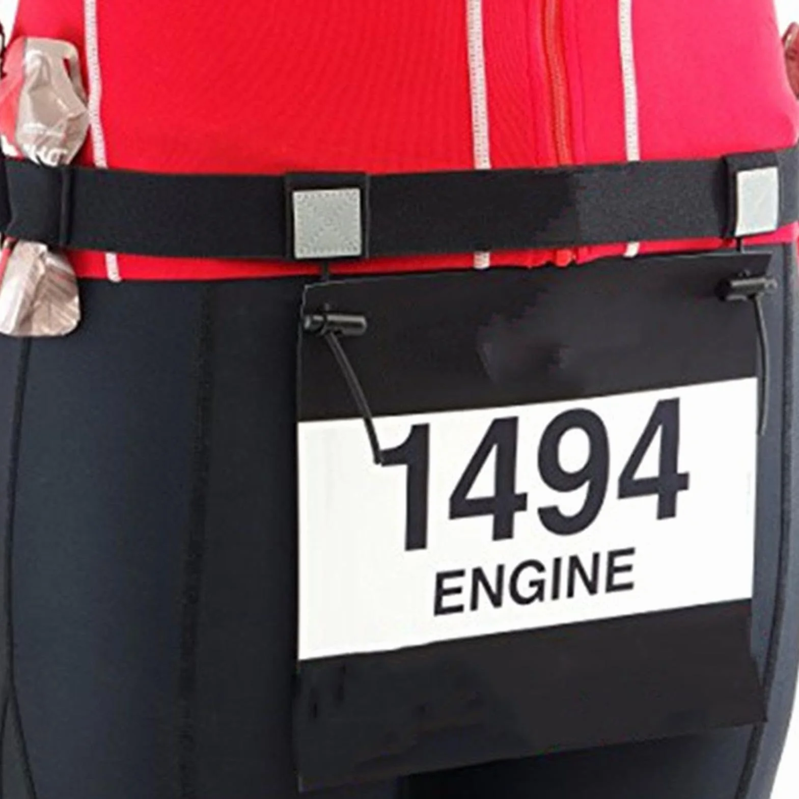 Ceinture Porte Dossard Triathlon Réglable pour Marathon Cyclisme Ironman