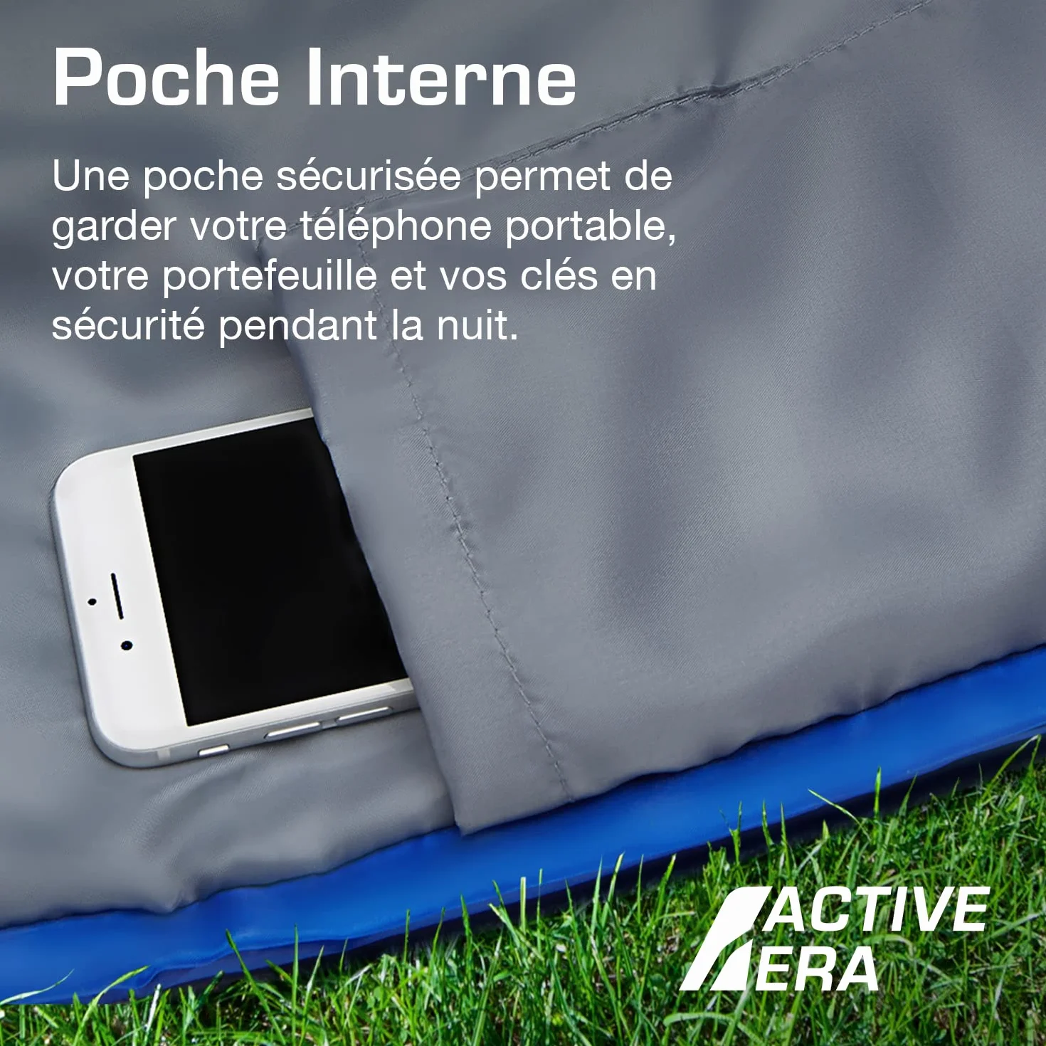 Active Era Sac de Couchage Sarcophage Professionnel 300GSM 3-4 Saisons Température Extrême Duvet Adulte Compact Camping Randonnée