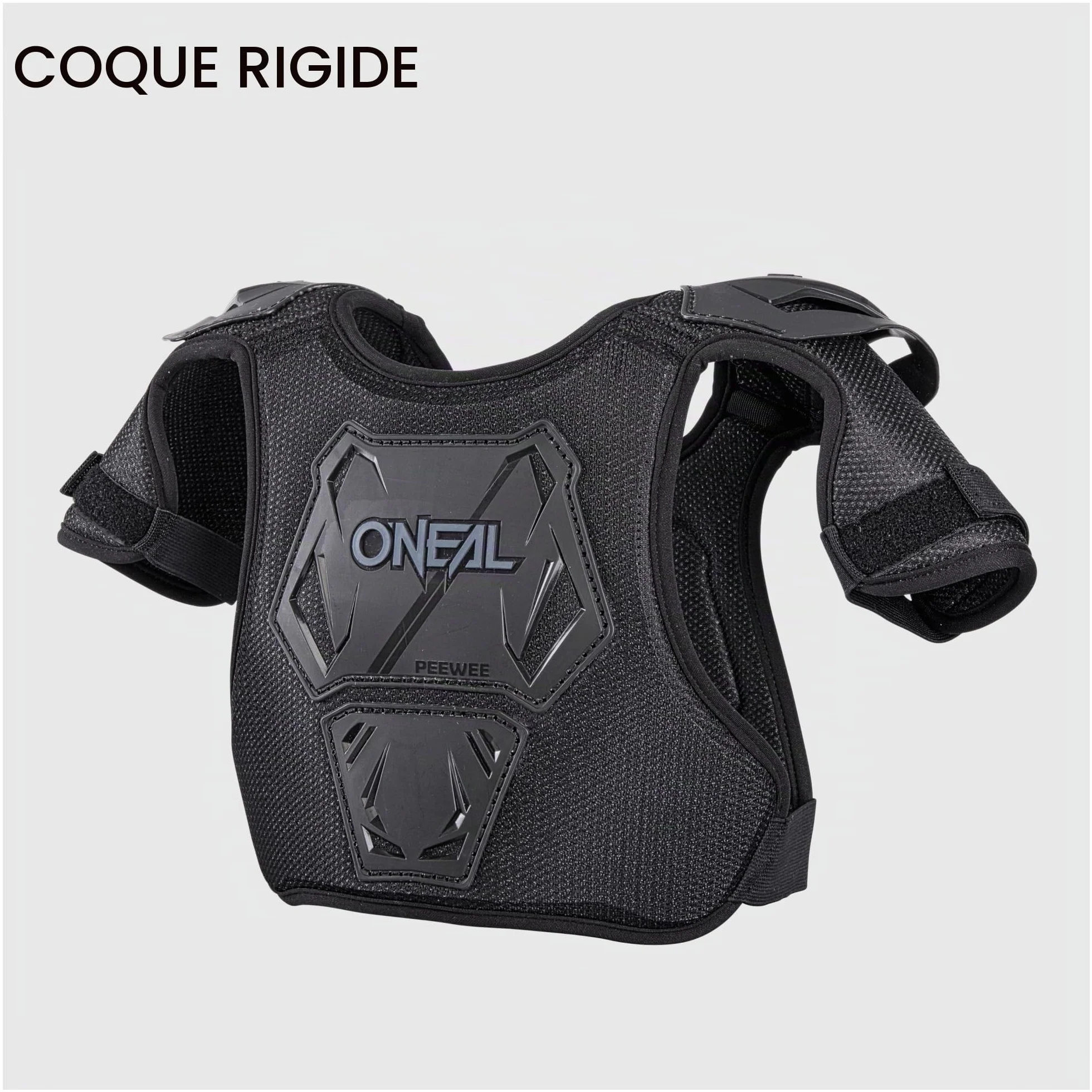 O'NEAL Protection de la poitrine Pee Wee Enfants Motocross Enduro Maille mousse perforante Noir Blanc Taille XS/S 4-9 ans