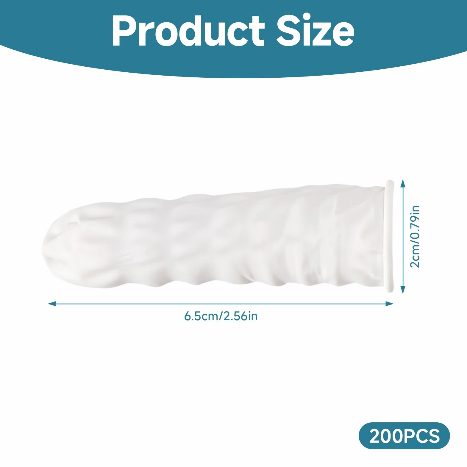 Protège-Doigts en Latex et Silicone, Étanche, Antidérapant, pour Usage Médical et Cuisine