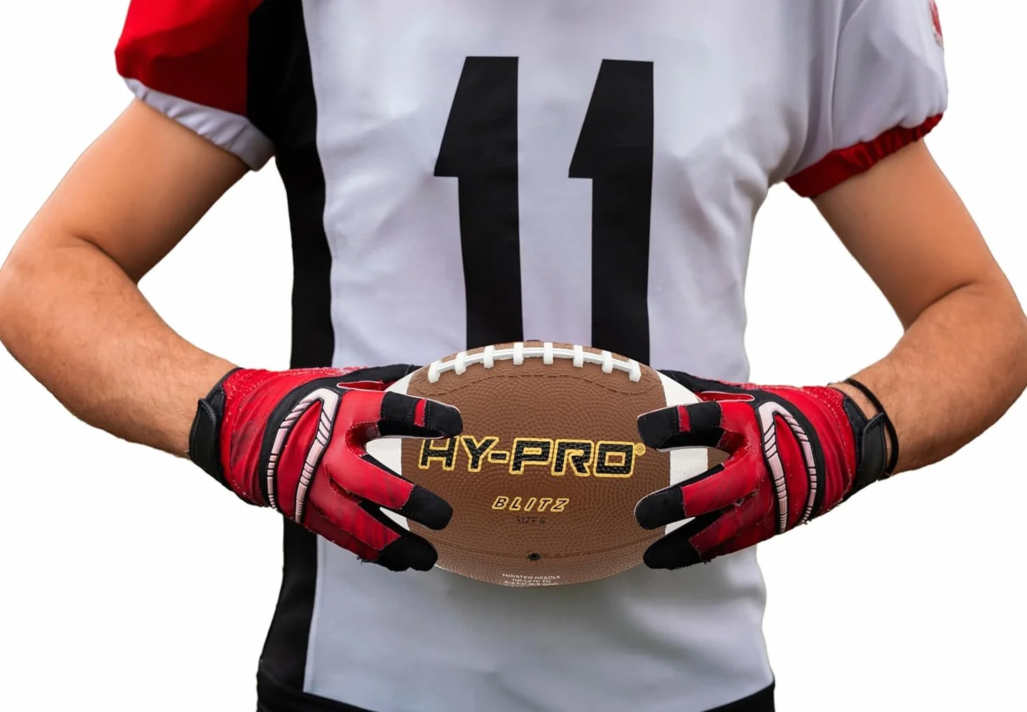 Hy-Pro Ballon de Football américain Taille 6 Caoutchouc Marron