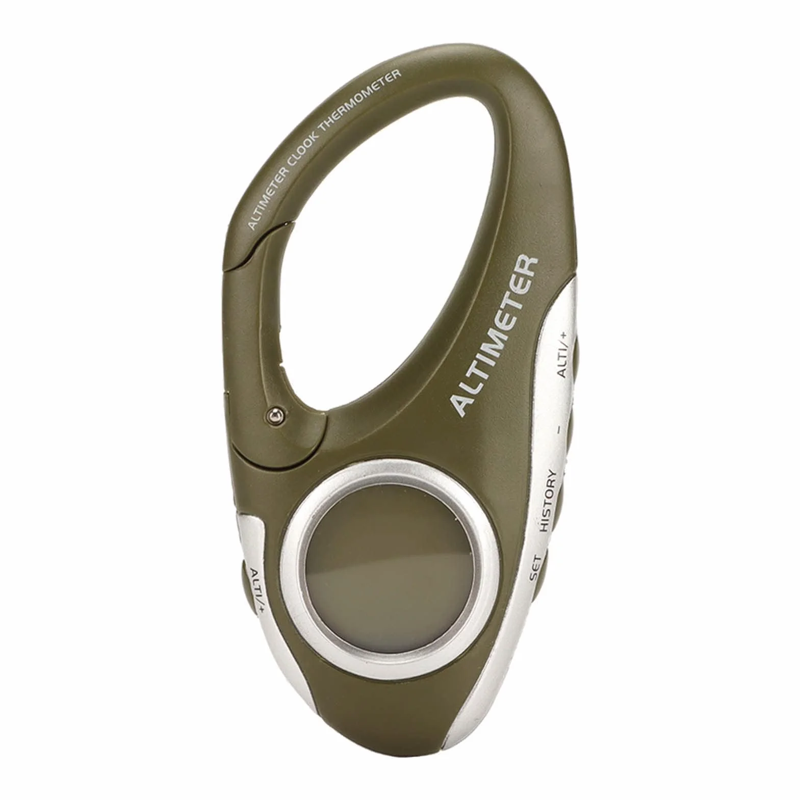 Altimètre Numérique avec Rétroéclairage, Baromètre Multifonctionnel, Thermomètre, Moniteur d'Altitude pour l'escalade, Camping, Sports de Plein Air