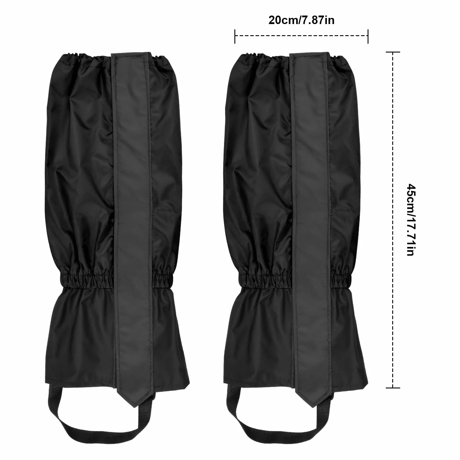 Guêtre Randonnée Imperméables Jambières de Protection Homme Femme Neige Pluie Boue