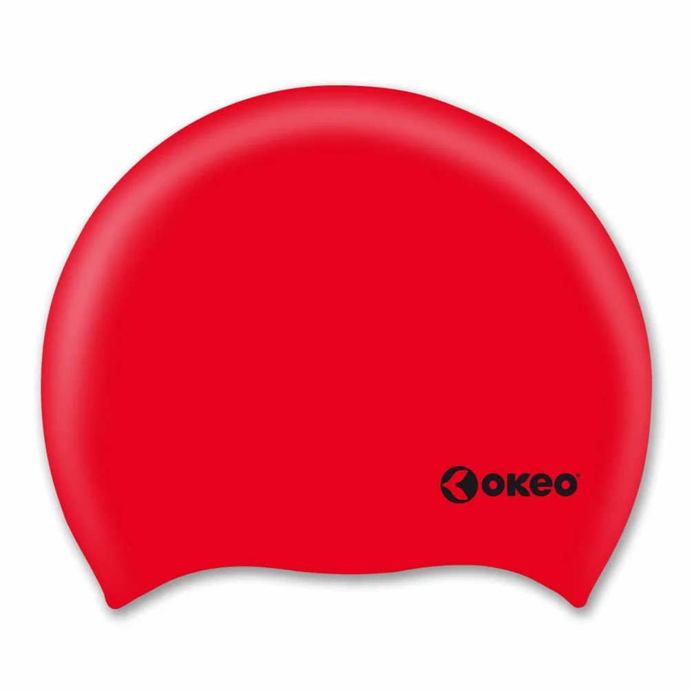 Okeo Bonnet Silicone uni Rouge