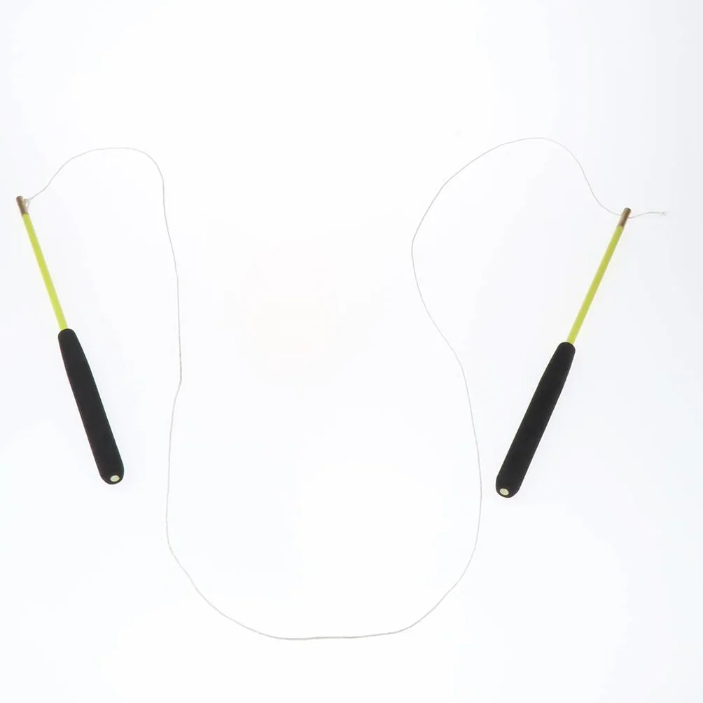 Fityle Diabolo Professionnel 3 Roulements avec Bâtons et Cordes LED, Balle Caoutchouc, Vert
