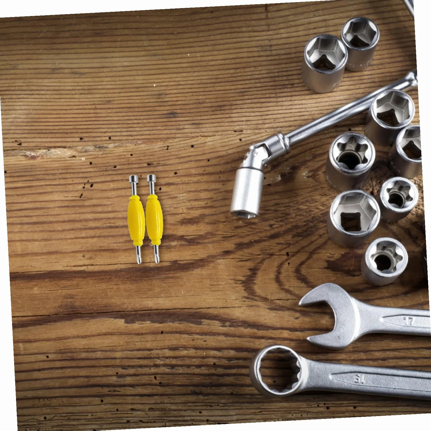 Jeu De 12 Mini Tournevis Double Tête Pour Planche À Doigts Outils De Réparation Portable