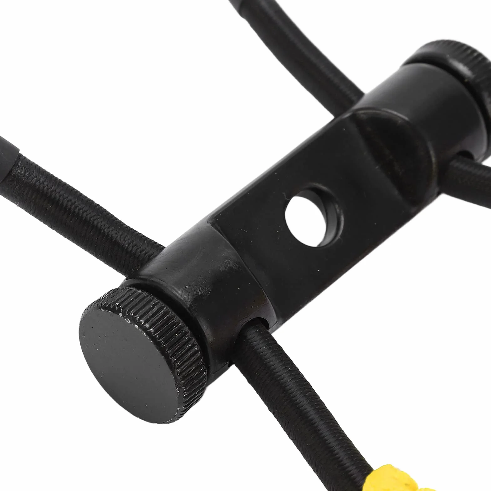 Élingues de Poignet d'Arc à Poulies Réglable, Corde de Dragonne Durable pour Tir à l'Arc (Jaune)