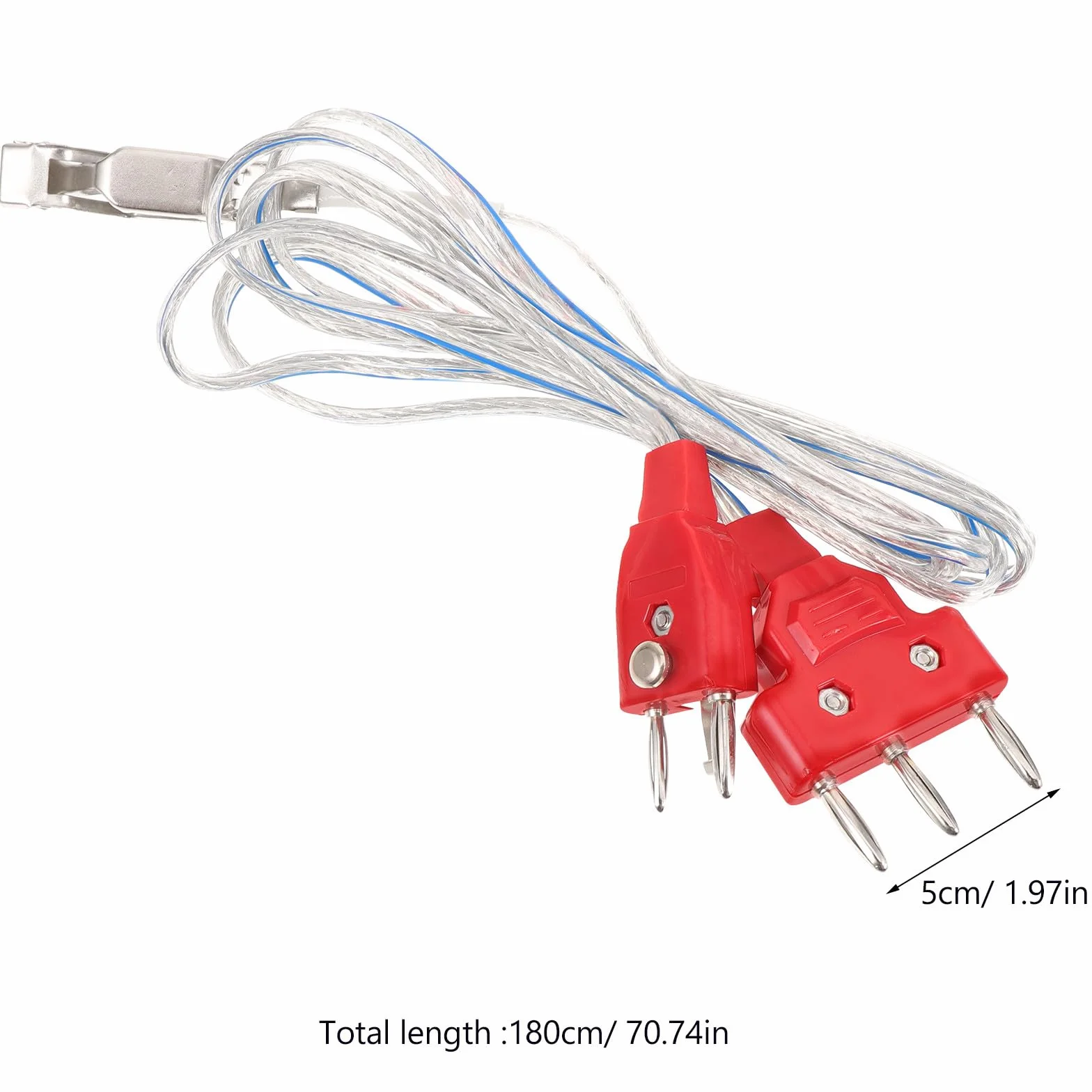 VICASKY Pince de Câble en Acier Inoxydable pour Équipement d'Escrime Rouge