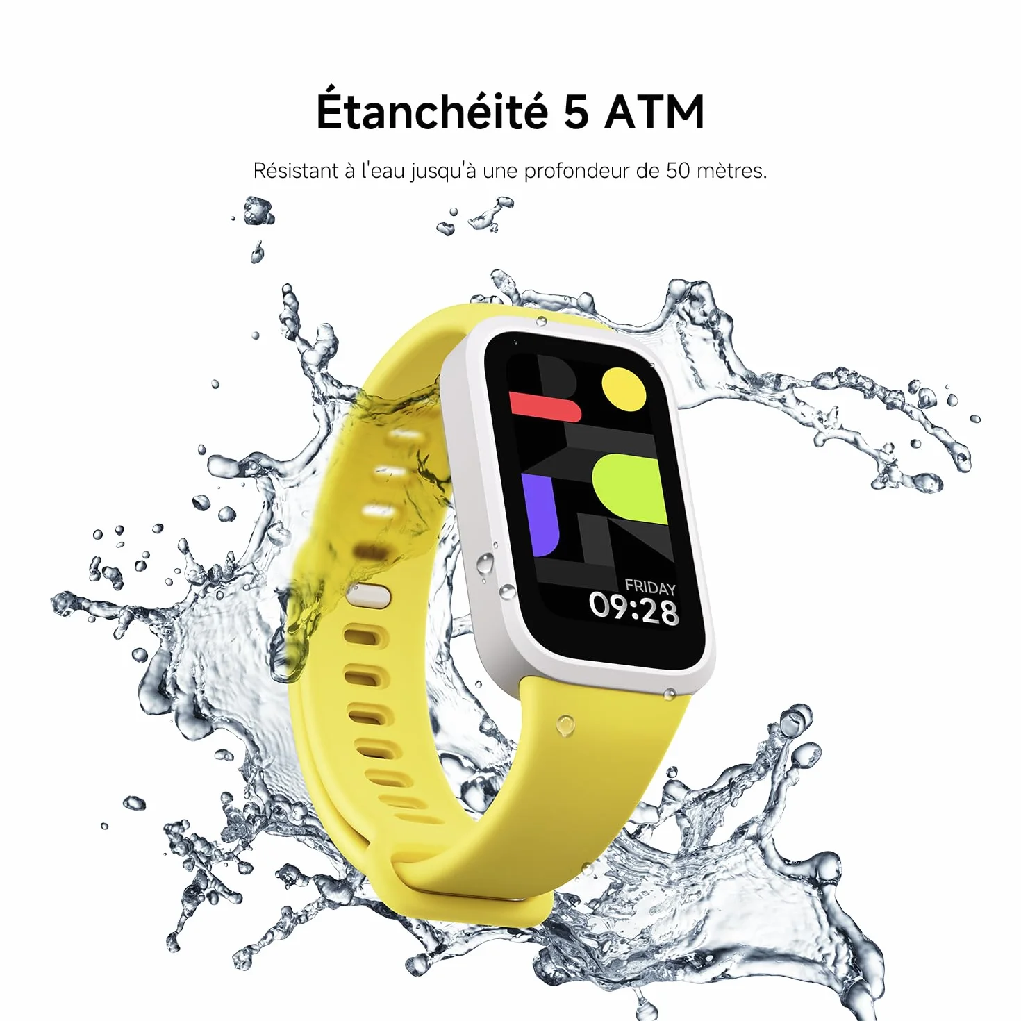 XIAOMI Smart Band 9 Active Bracelet Connecté Sport Montre TFT 37mm 60 Hz 18 Jours 5 ATM Noir