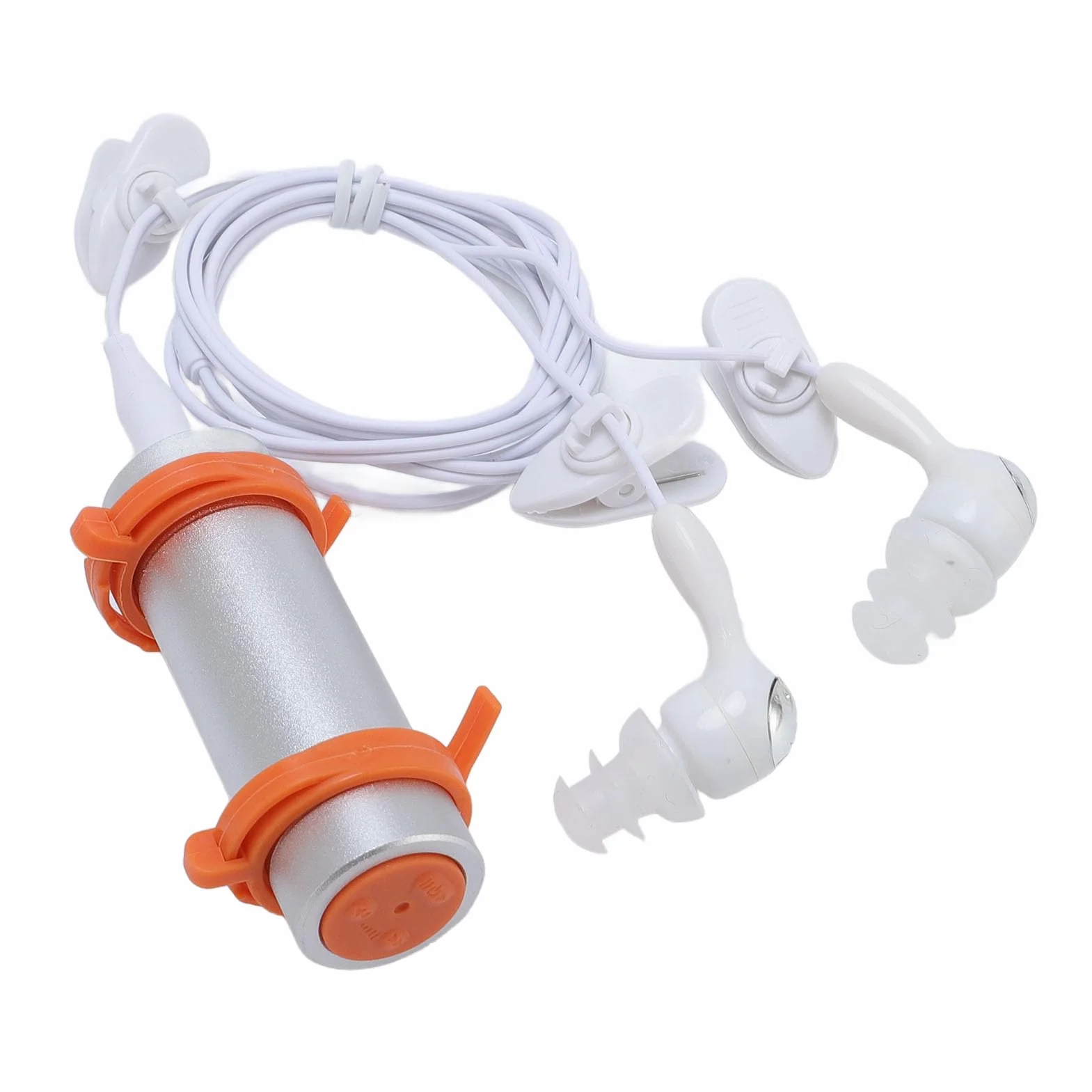 Lecteur MP3 Étanche IPX8 8 Go Baladeur sous-Marin avec Écouteurs Étanches Coque Aluminium