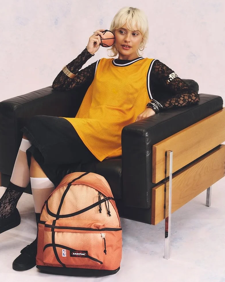EASTPAK BASKETBALL PAK'R Edition Limitée Sac à dos 24 L Poche Filet Ballon