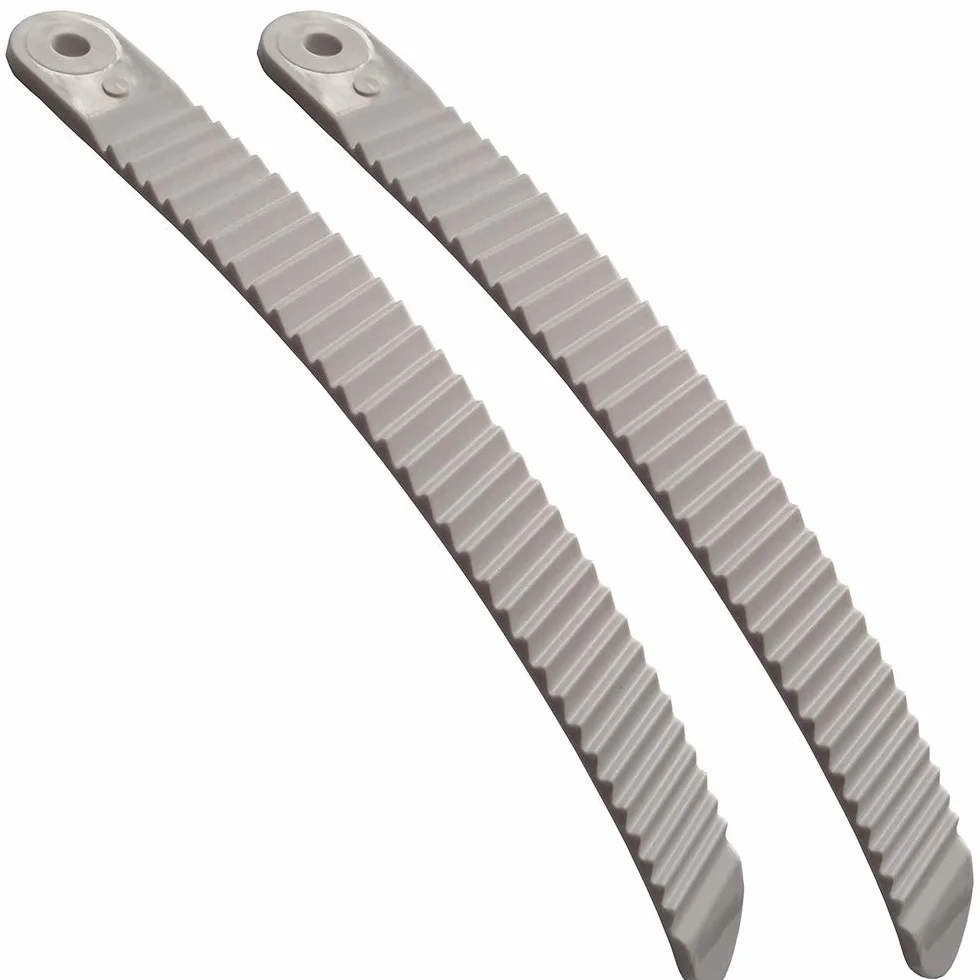 Fixations de Snowboard Blanches UP100 1 Jeu 2 Boucles 2 Sangles Grand Type