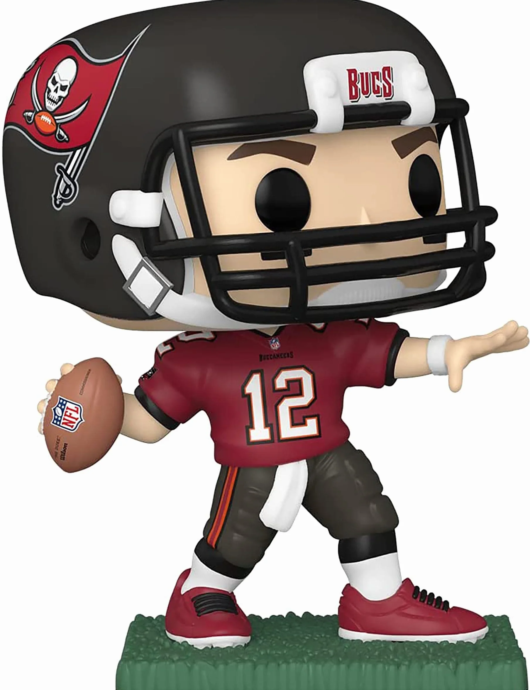 Funko Pop! NFL: Bucs - Tom Brady (Home Uniform) Figurine en Vinyle à Collectionner