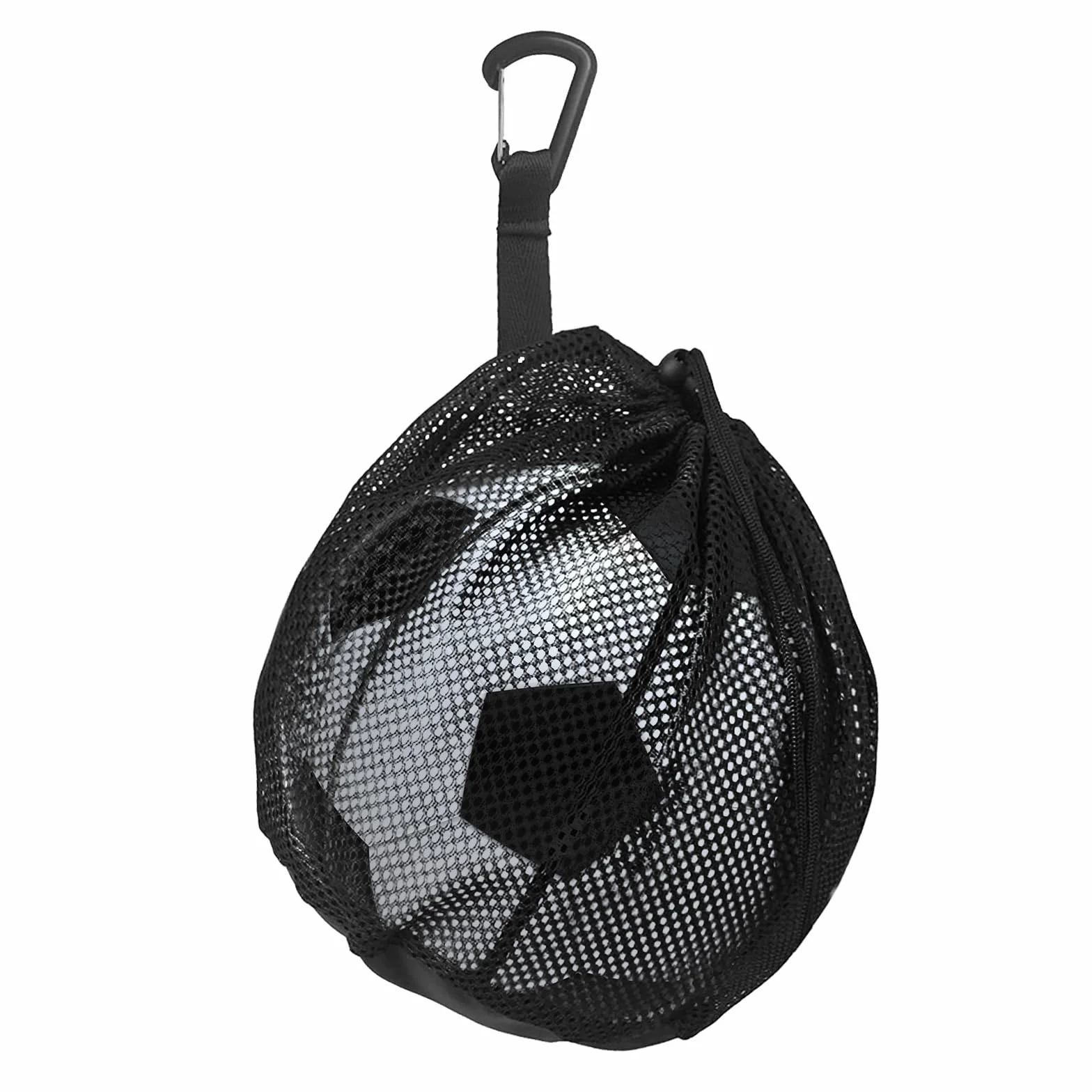 Sac à Dos Filet Portable pour Ballons Basket-ball Football Tennis Enfants Adultes