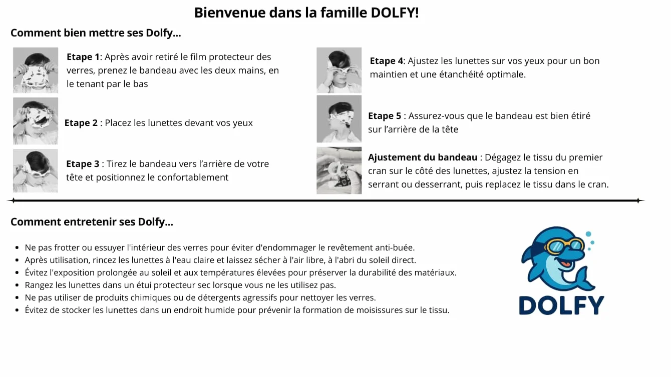 DOLFY Lunettes Piscine Enfant Fille Violet 3-12 Ans Anti-Buée Protection UV