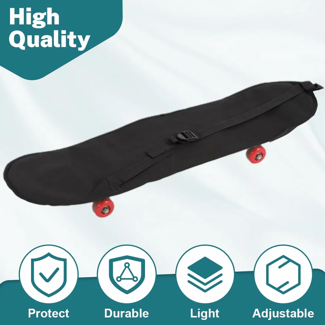 EIHI Sac de Planche à roulettes 87x24CM Housse de Protection Sac à Dos
