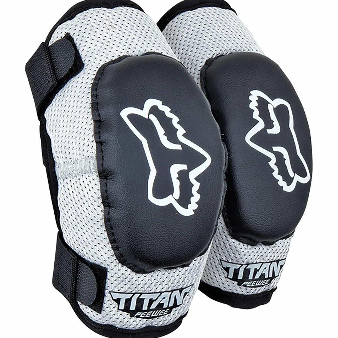 Fox Racing Peewee Titan coudières M/L Protecteurs Motocross VTT Protection Plastique 4-7 Ans