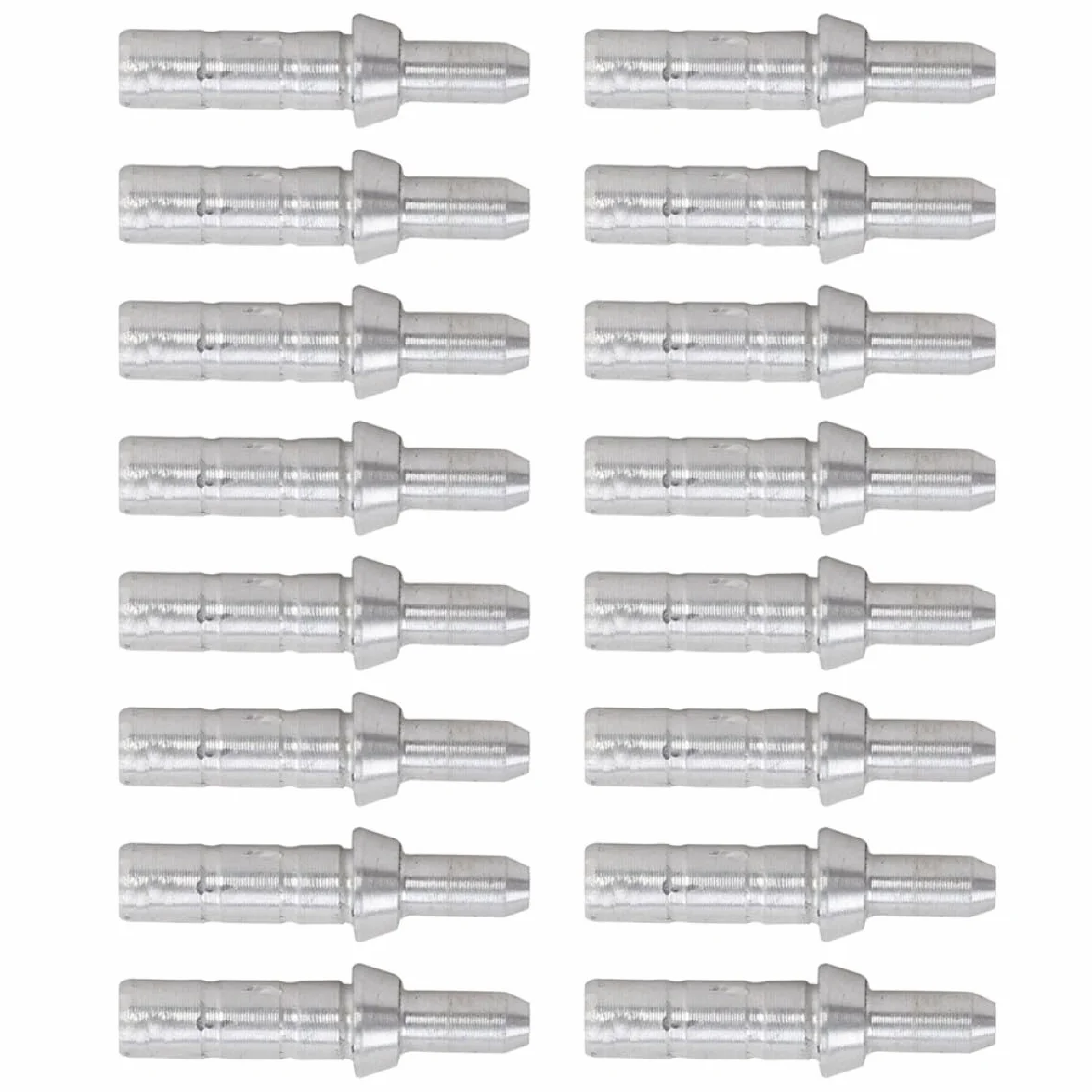 Veemoon Encoche en Aluminium 4,2 mm Intérieur 40 Pièces Accessoire de Tir à l'Arc pour Arc à Poulies