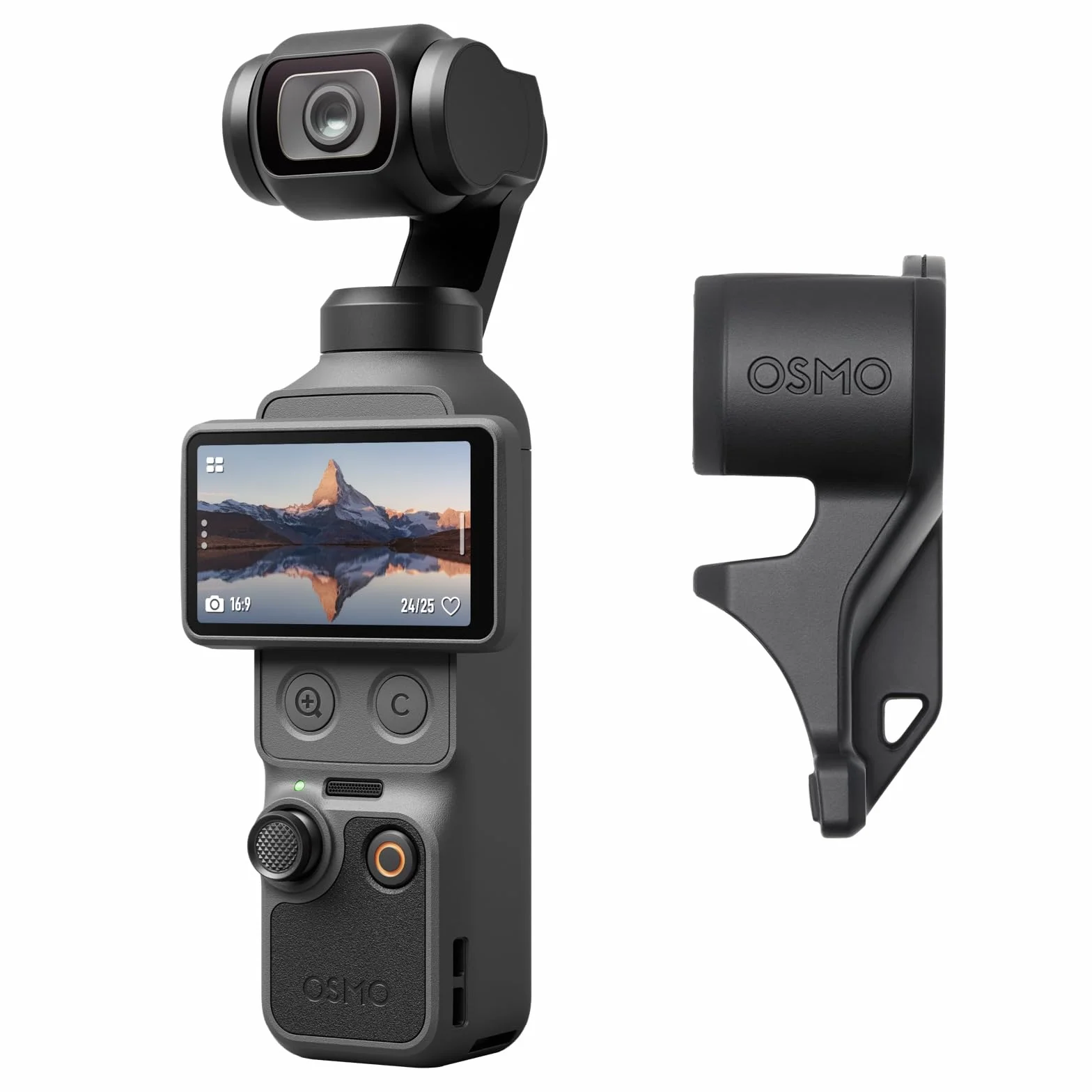 Bundle DJI Osmo Pocket 4, caméra vlog de poche avec nacelle, capteur CMOS 1 pouce, 4K/240 IPS, stabilisation 3 axes, stockage 107 Go