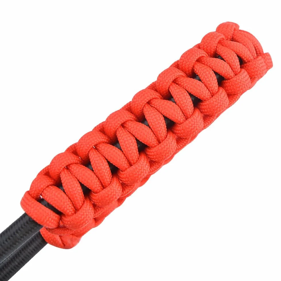 Sangle de poignet ajustable pour arc à poulies, corde en nylon épaissie, accessoire de chasse