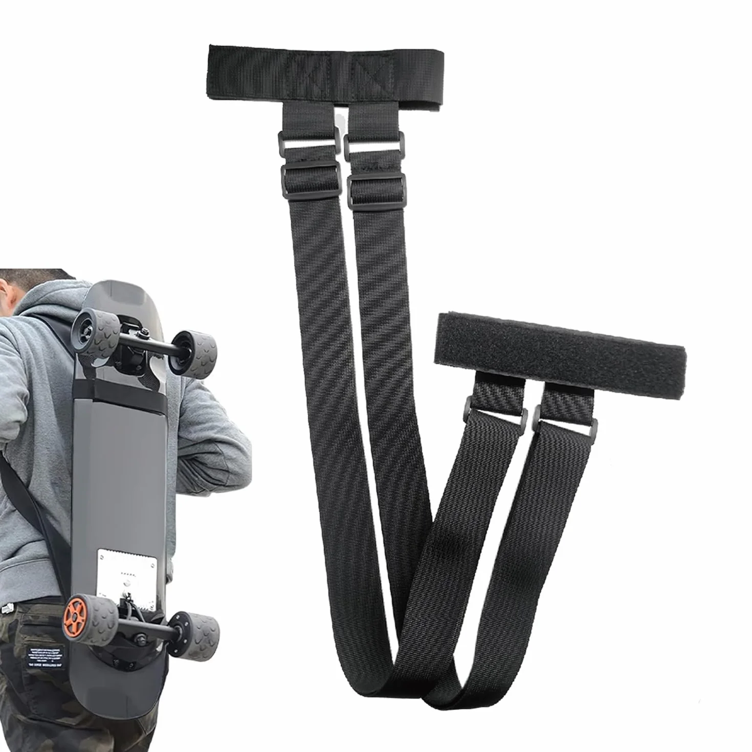 Sangle de Transport pour Épaule de Skateboard, Sac à Dos pour Longboard, Snowboard