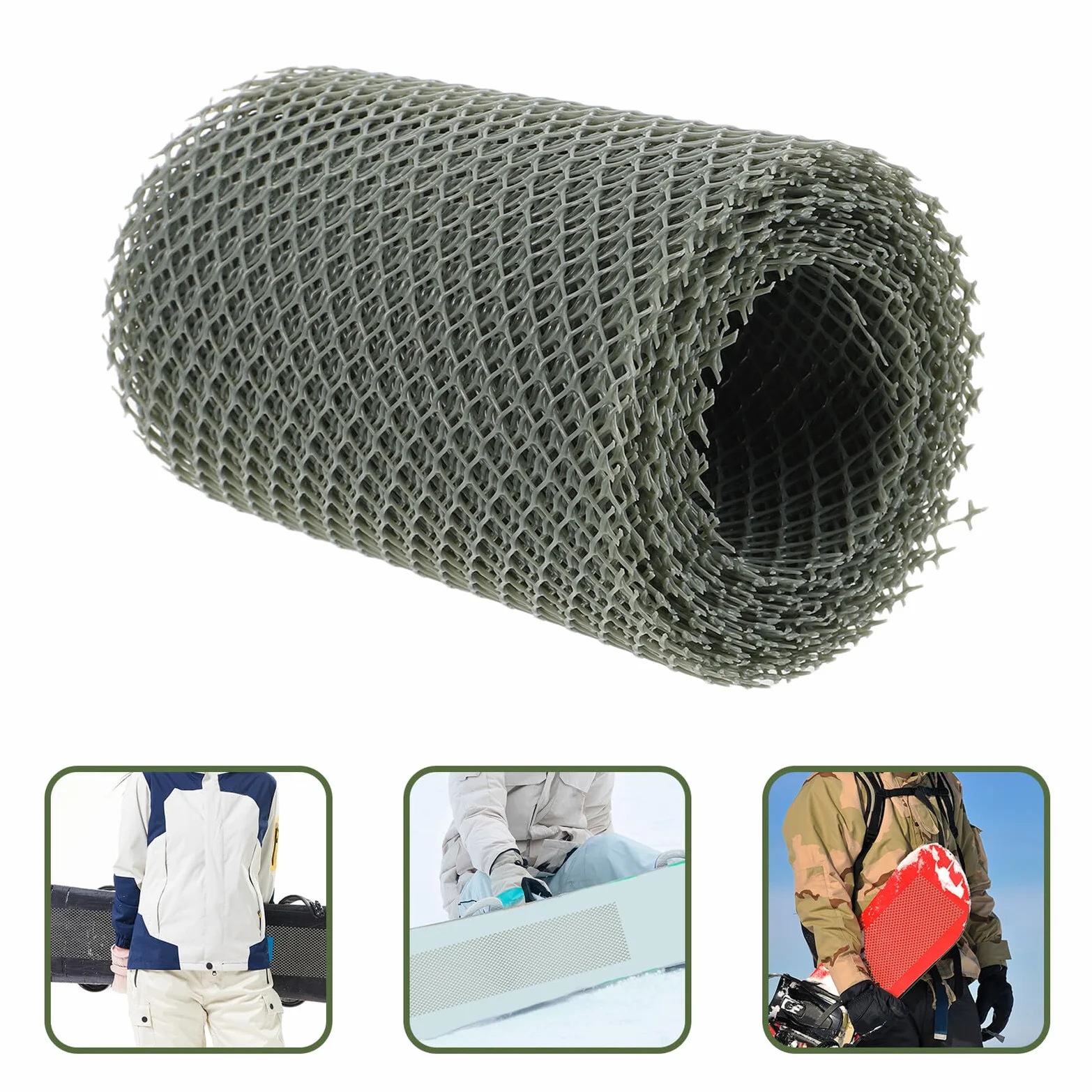 Protection en Filet Antigel pour Skis et Snowboards en Plastique, Empêchant la Neige Glace d'Adhérer