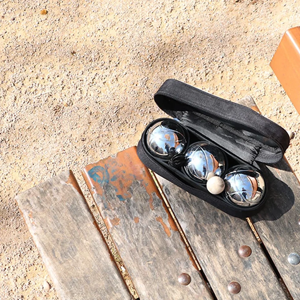 Sacoche Boule Pétanque Personnalisable en Coton - Sac Pétanque Cadeau Homme Femme